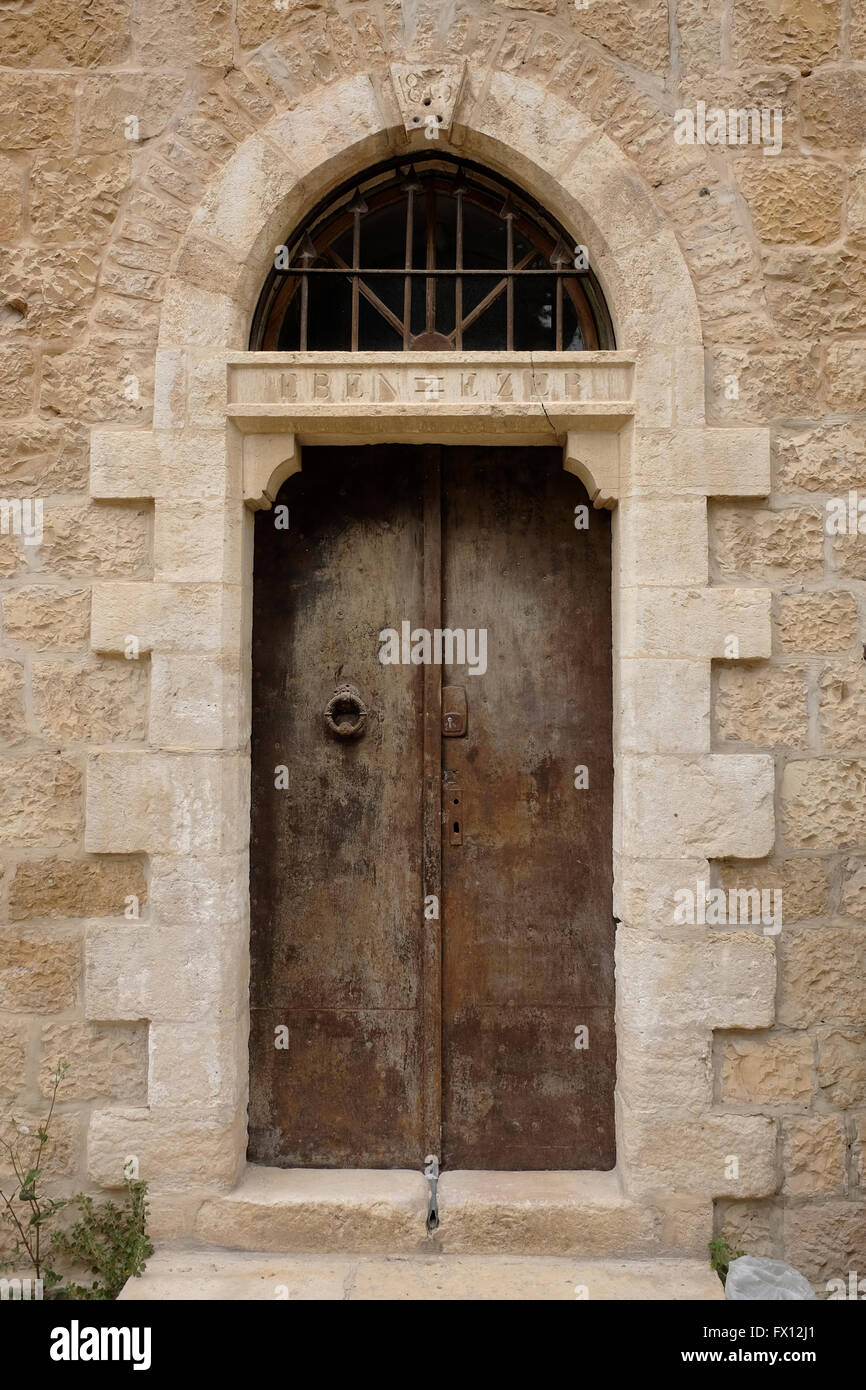 The Doorway Of An Old Edifice Erected By Mattheus Frank Called