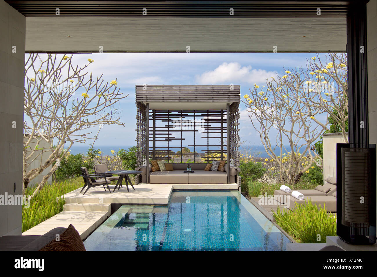 Alila Villas Uluwatu Bali Paradise Stock Photo Alamy