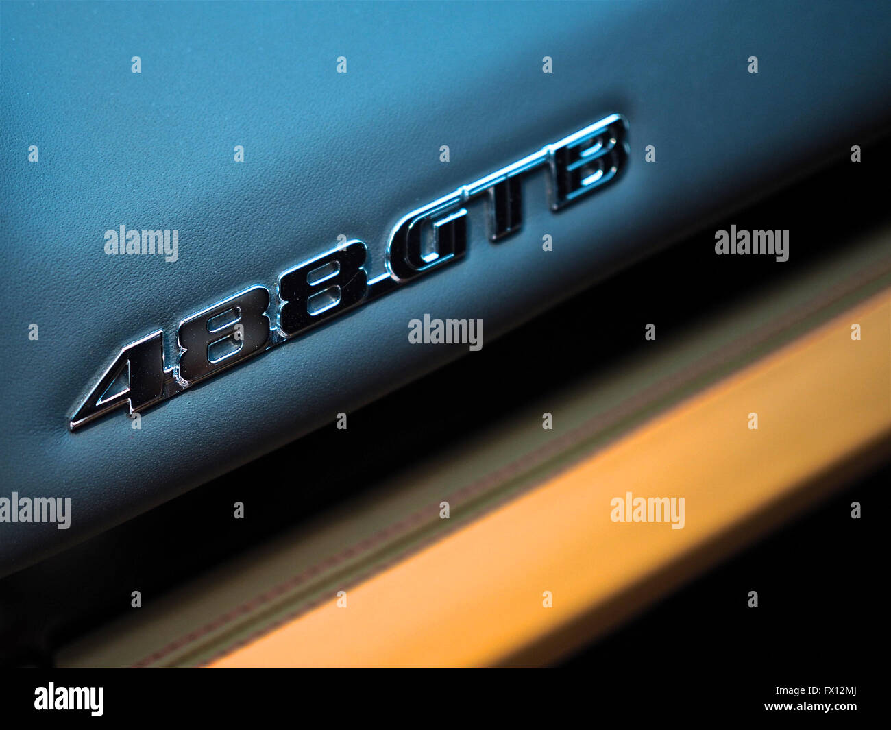 Ferrari 488 Gtb Dashboard Stock Photo 102056994 Alamy