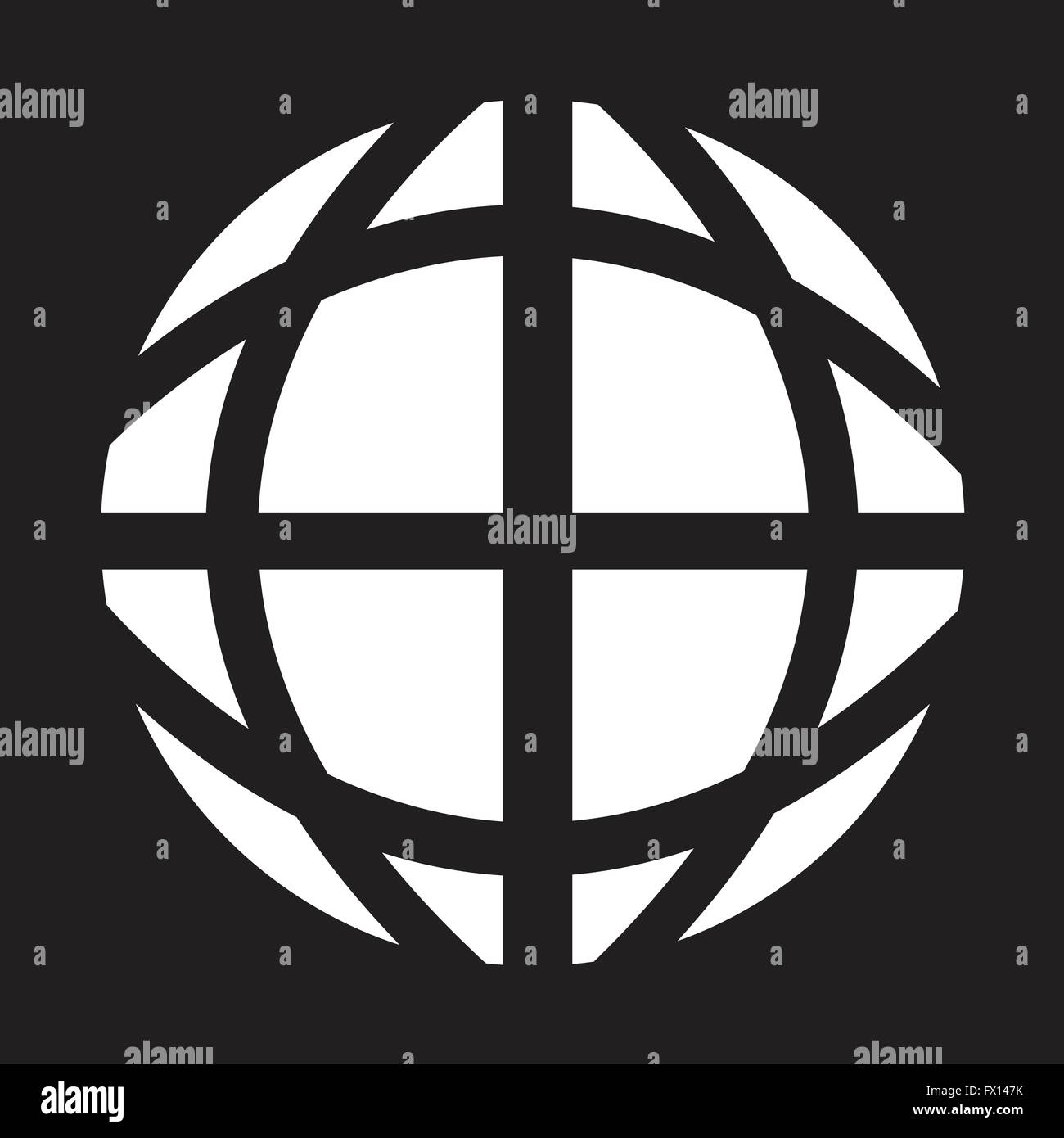 Globe earth icon Stock Vector Image & Art - Alamy