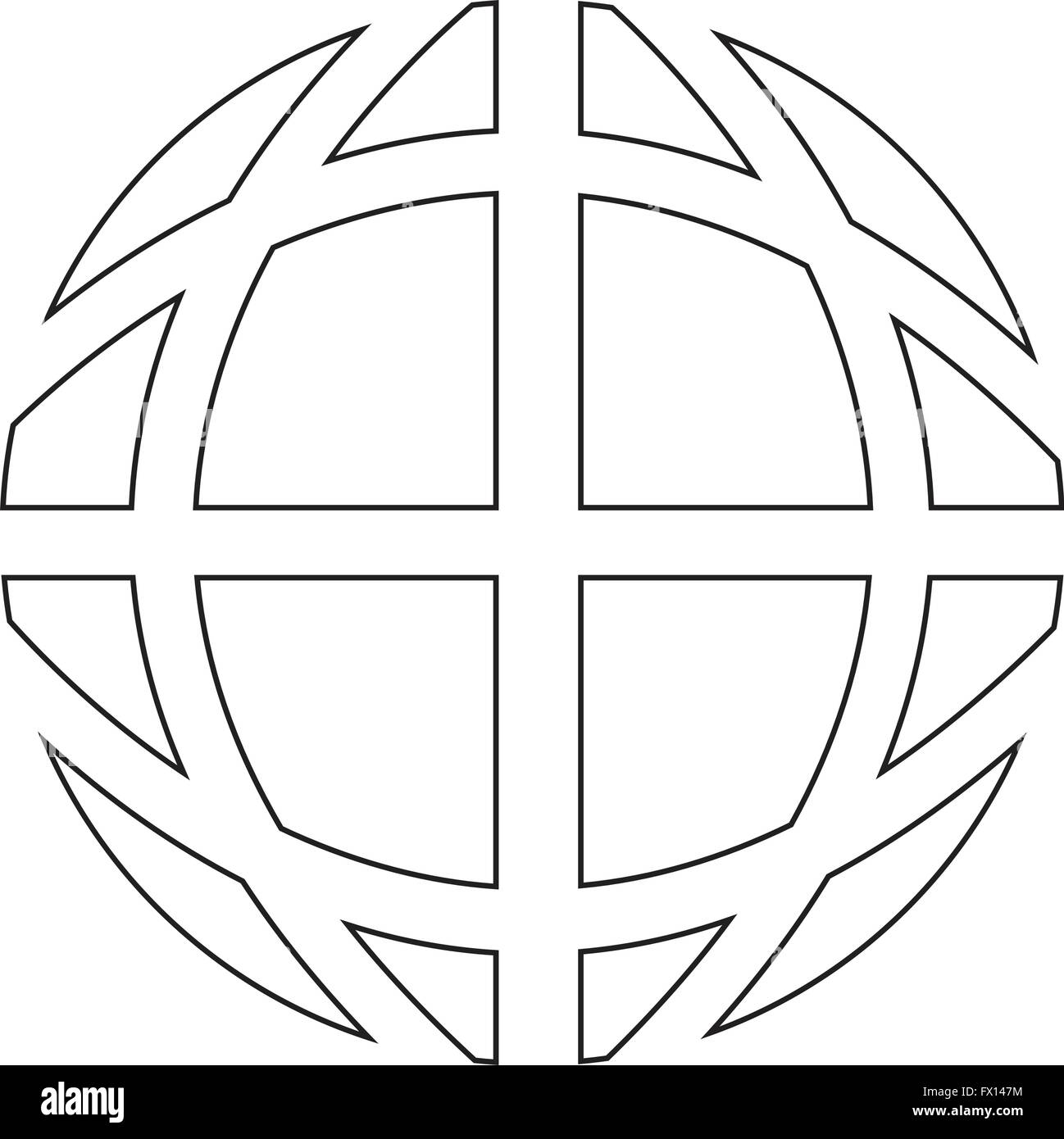 Globe earth icon Stock Vector Image & Art - Alamy