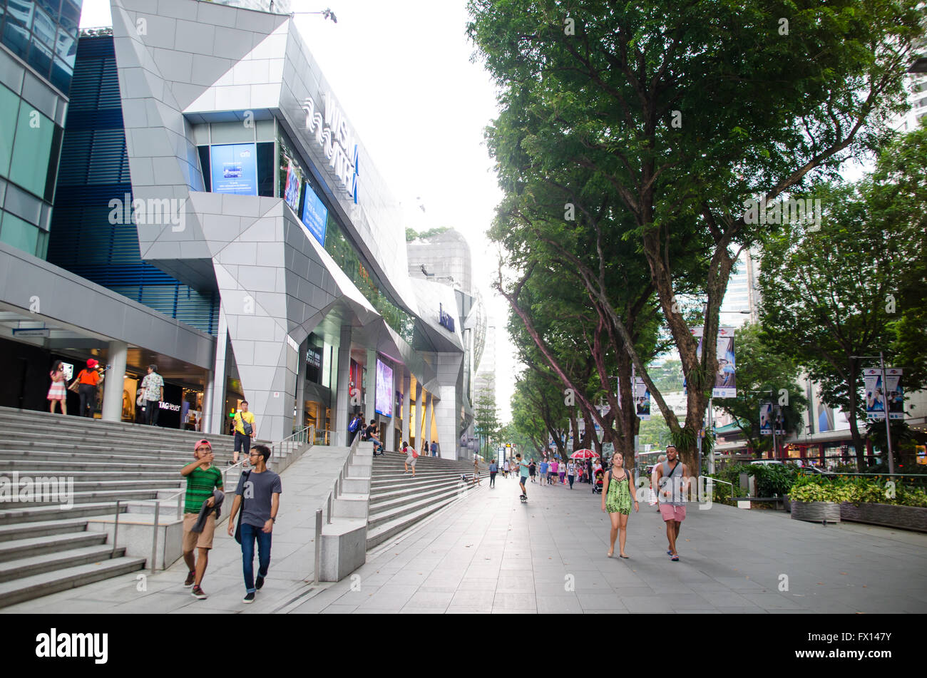 Orchard Road, Heart of the Shopping District in Singapore
