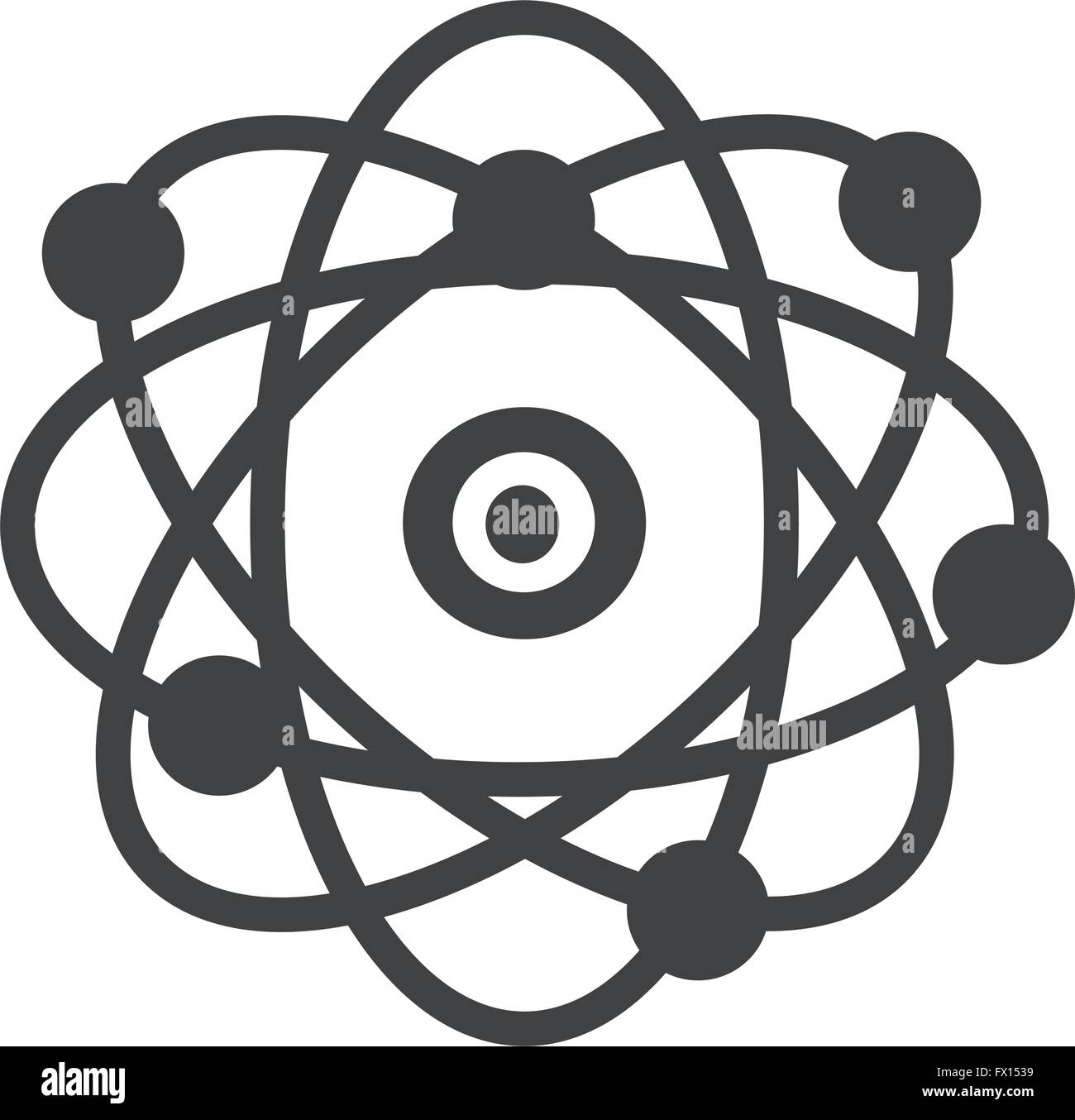 atom icon Stock Vector Image & Art - Alamy