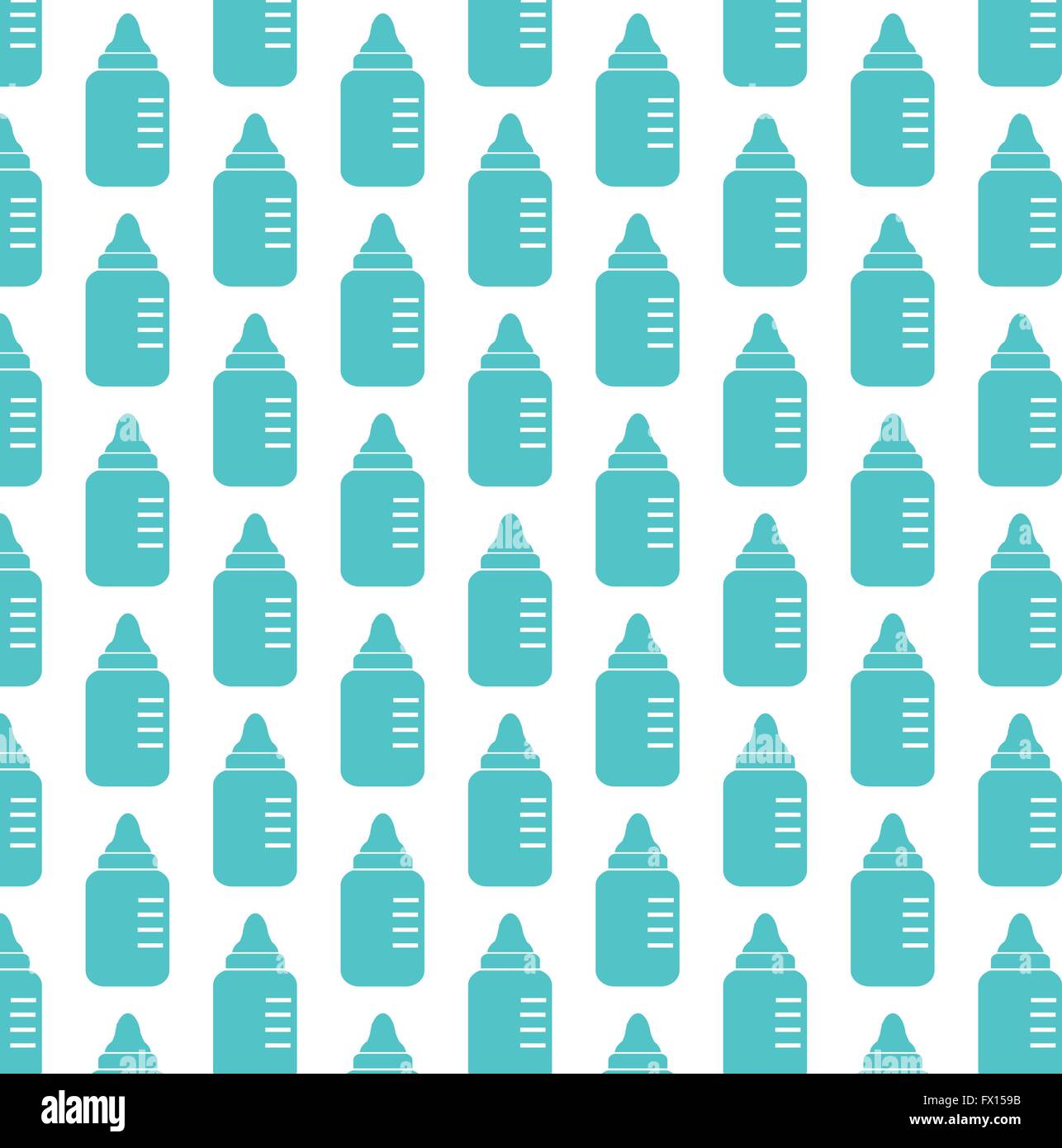 baby milk bottle pattern background Stock Vector Image & Art - Alamy