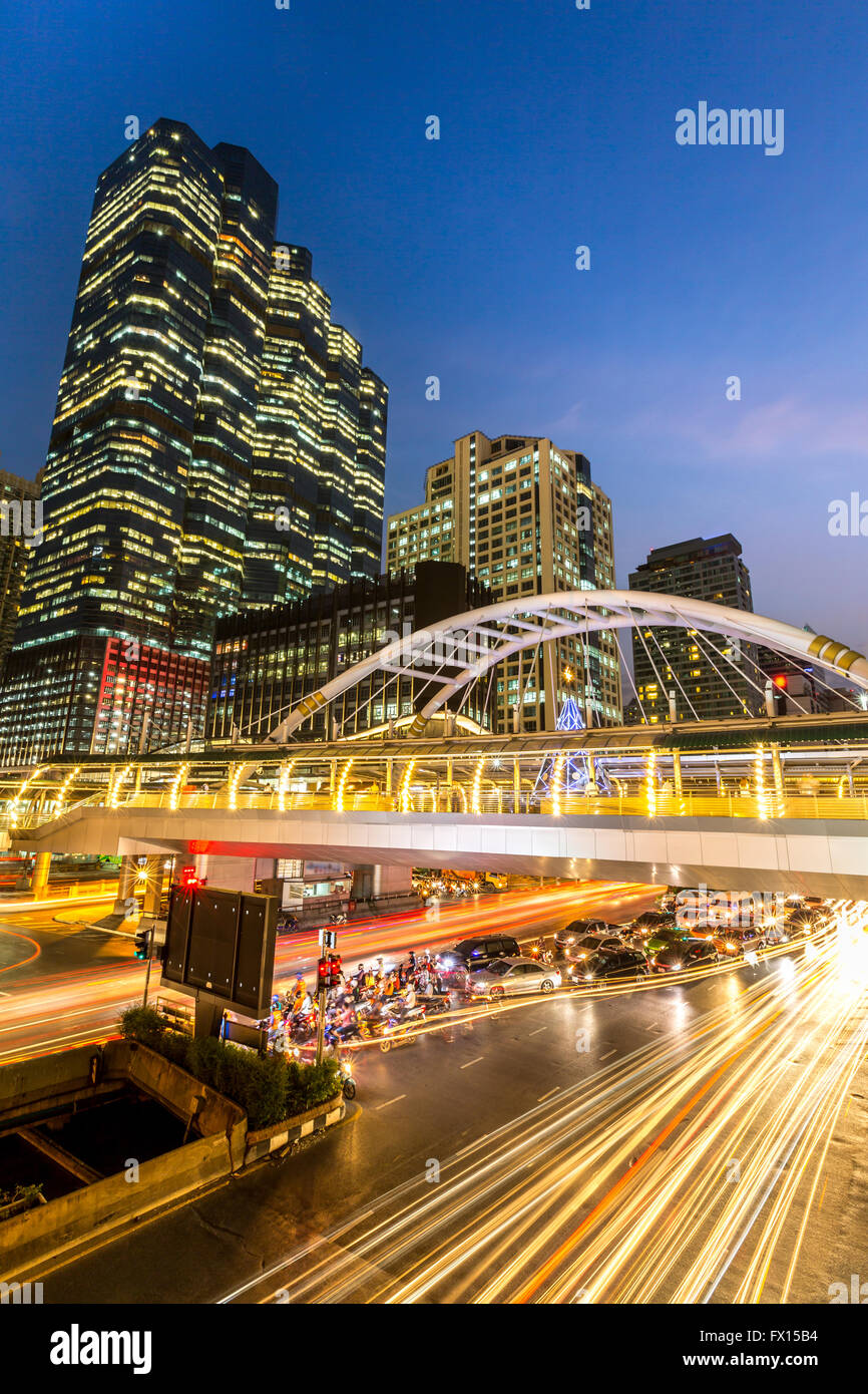 Bangkok downtown skylines building in Thailand Stock Photo - Alamy