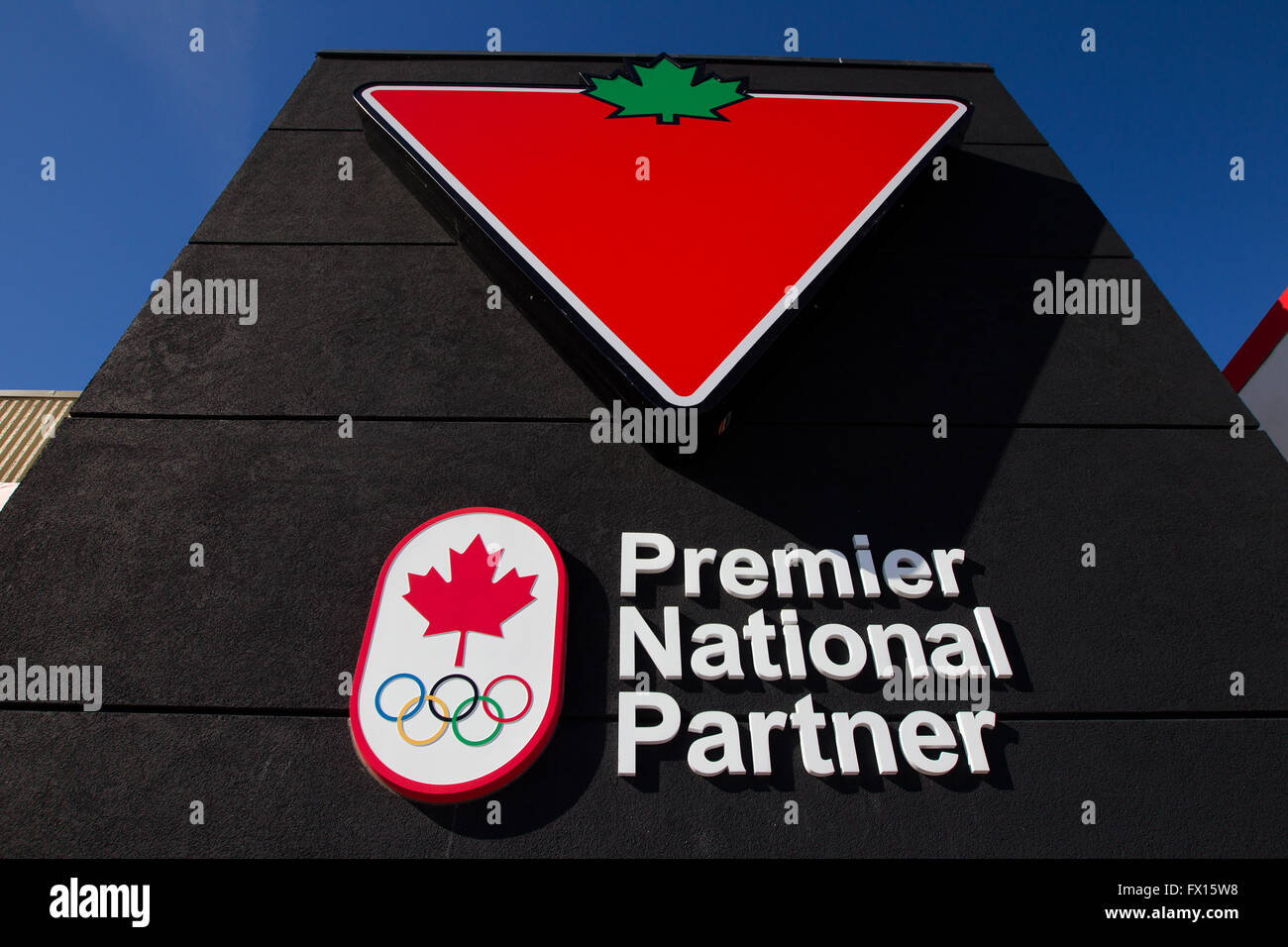 Canadian Tire store in Kingston, Ont., on Feb. 22, 2016 Stock Photo Alamy