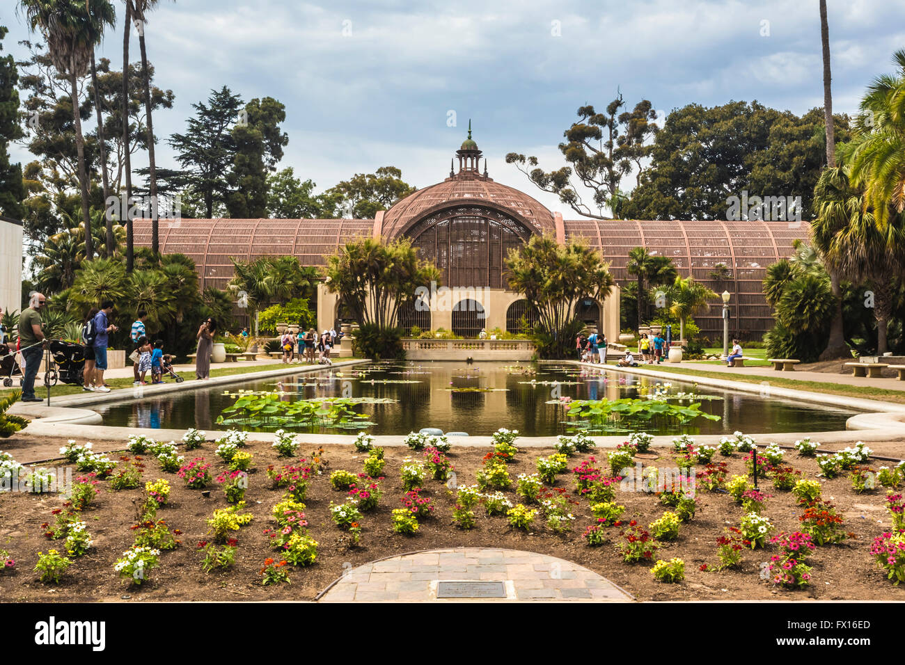 Balboa Park Botanical Garden Building In San Diego Ca Stock Photo