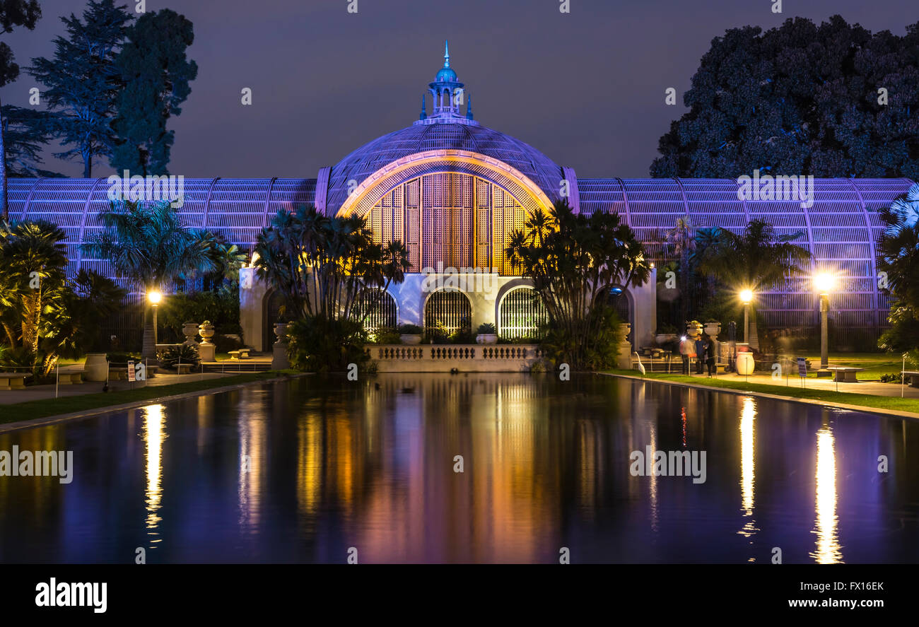 Balboa Park Botanical Garden Building In San Diego Ca Stock Photo