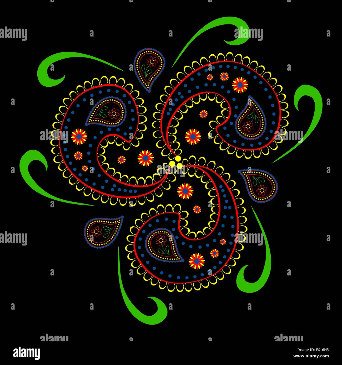 Asian Shapes Star And Snowflake Wood Block Print Stamps (Set Of 5