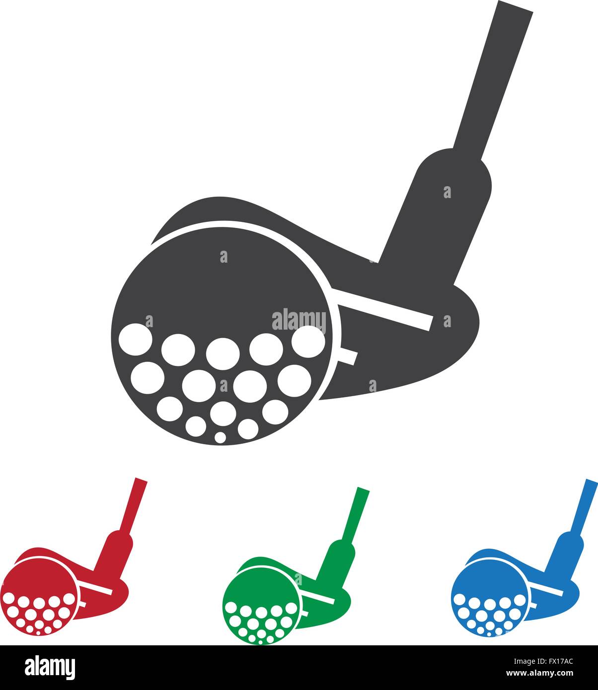 Golf swing icon hi-res stock photography and images - Alamy