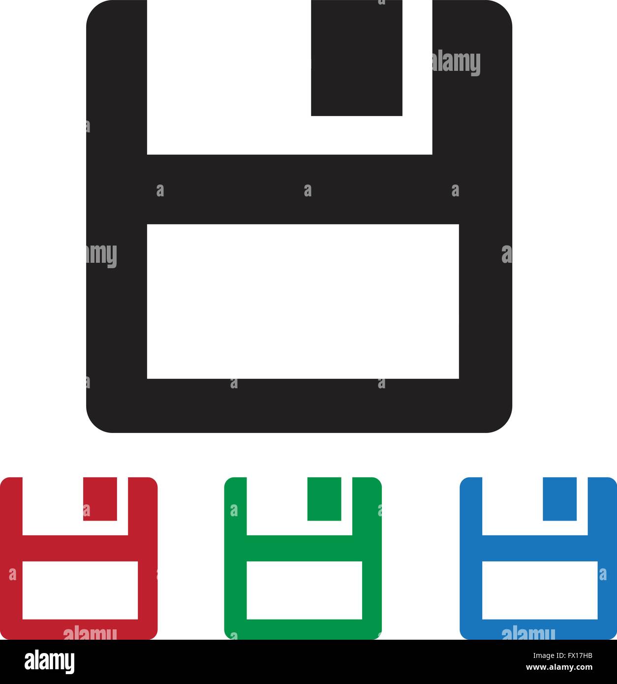 floppy disk icon Stock Vector Image & Art - Alamy