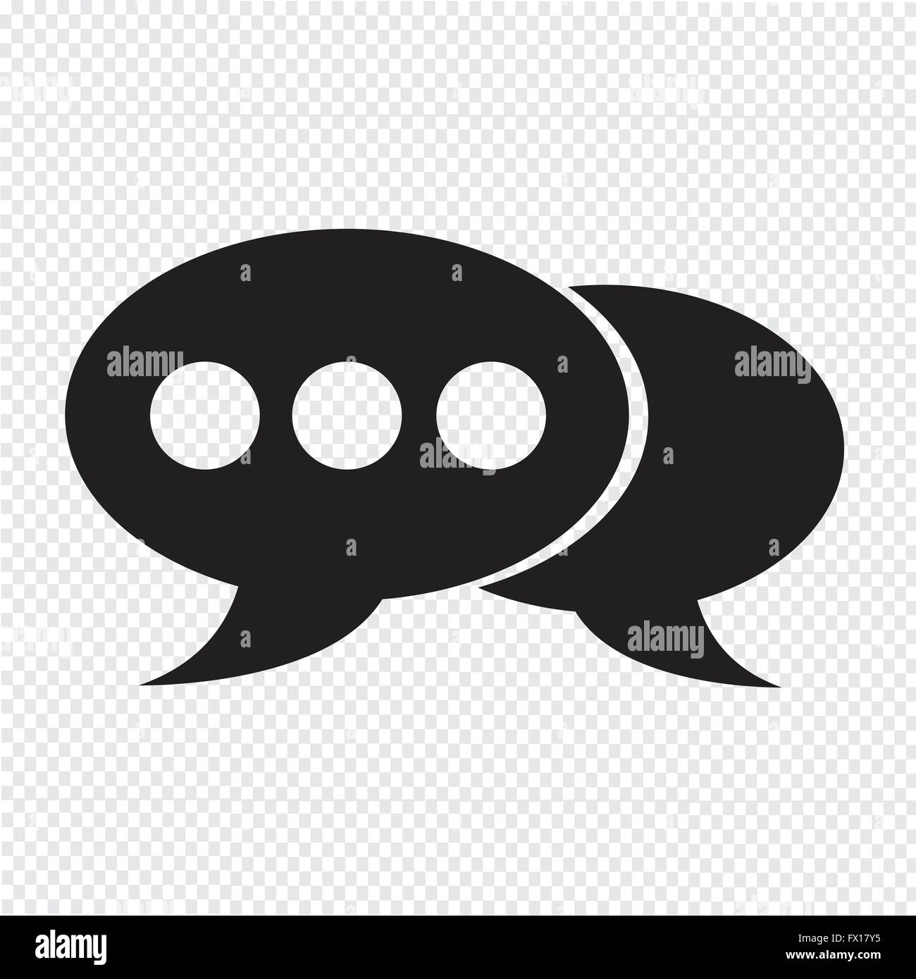 speech bubble icon Stock Vector Image & Art - Alamy