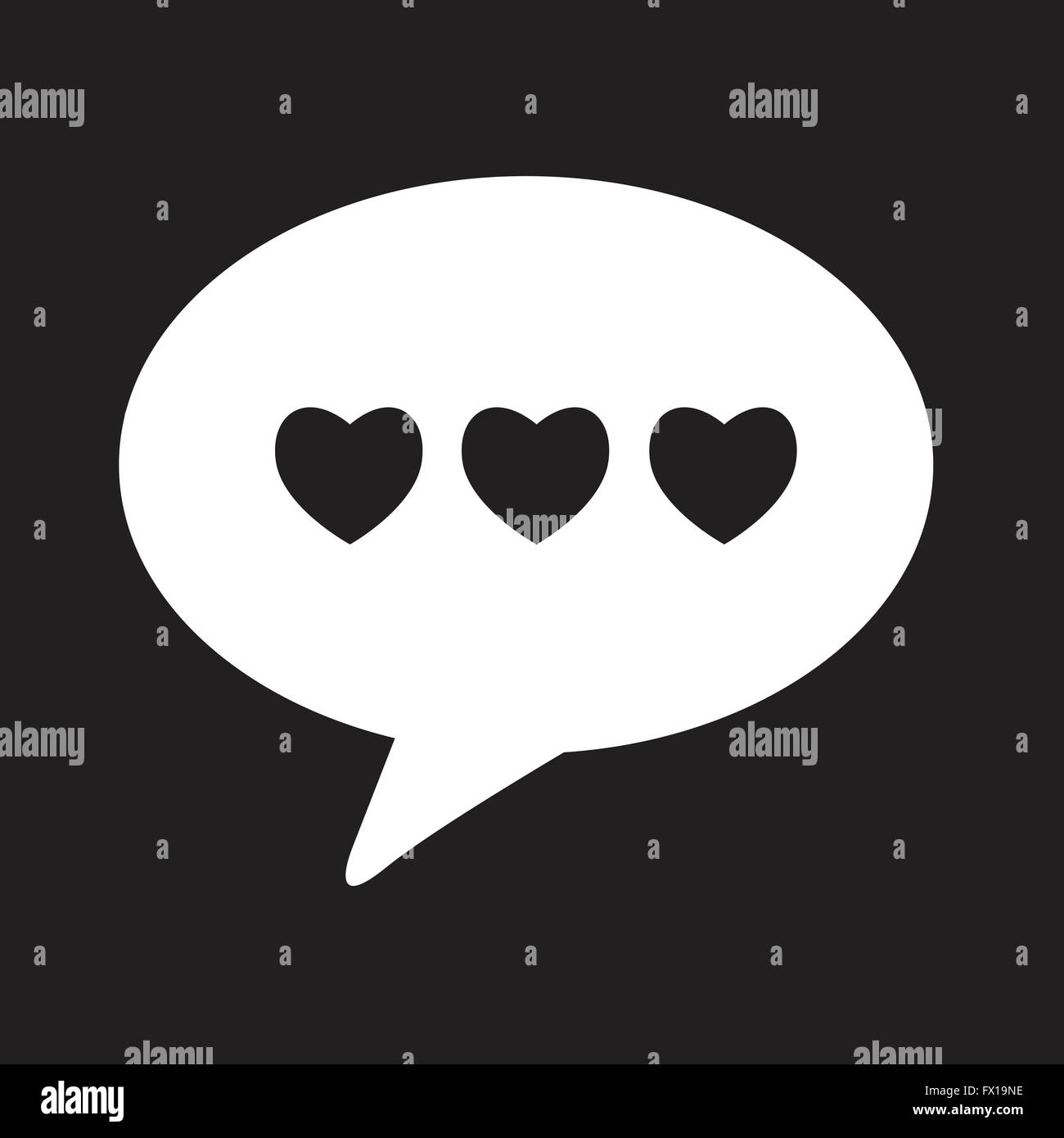 Bubble icon image Stock Vector Images - Alamy
