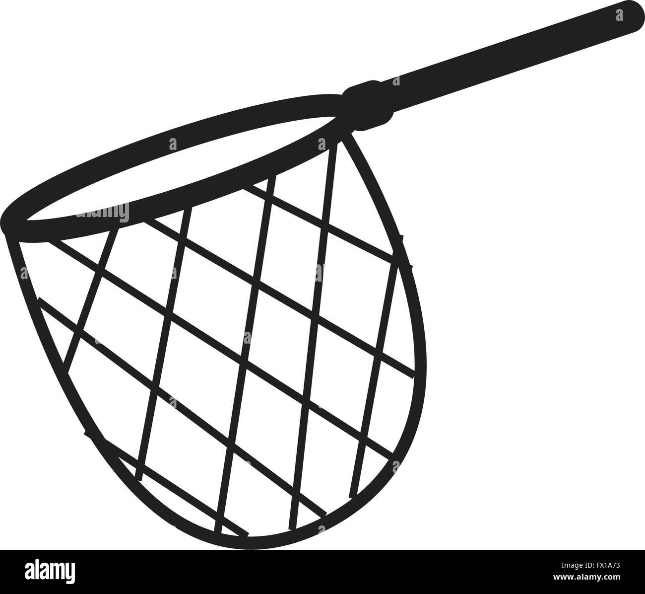 fishing hunting net icon Stock Vector Image & Art - Alamy