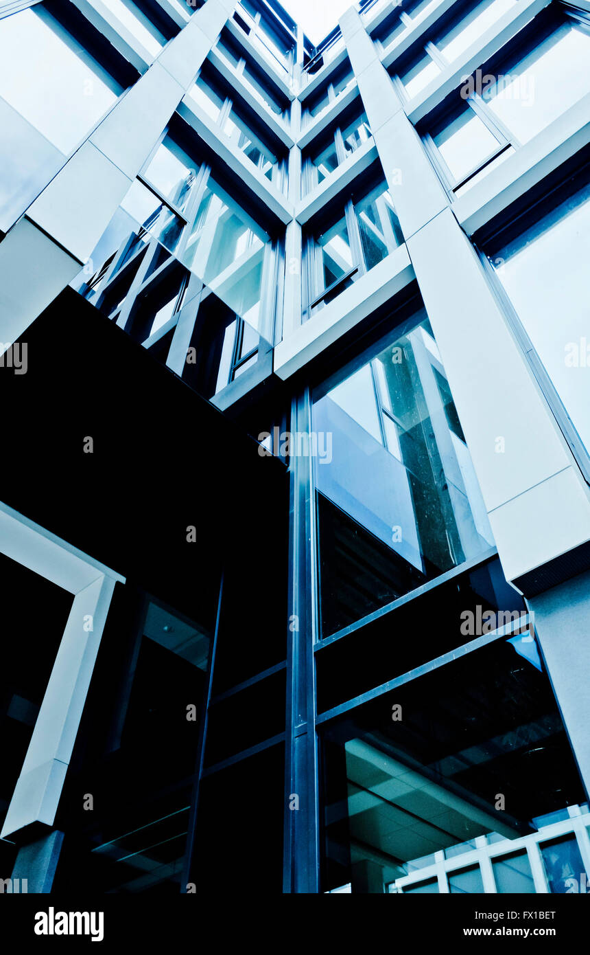 modern abstract architecture Stock Photo