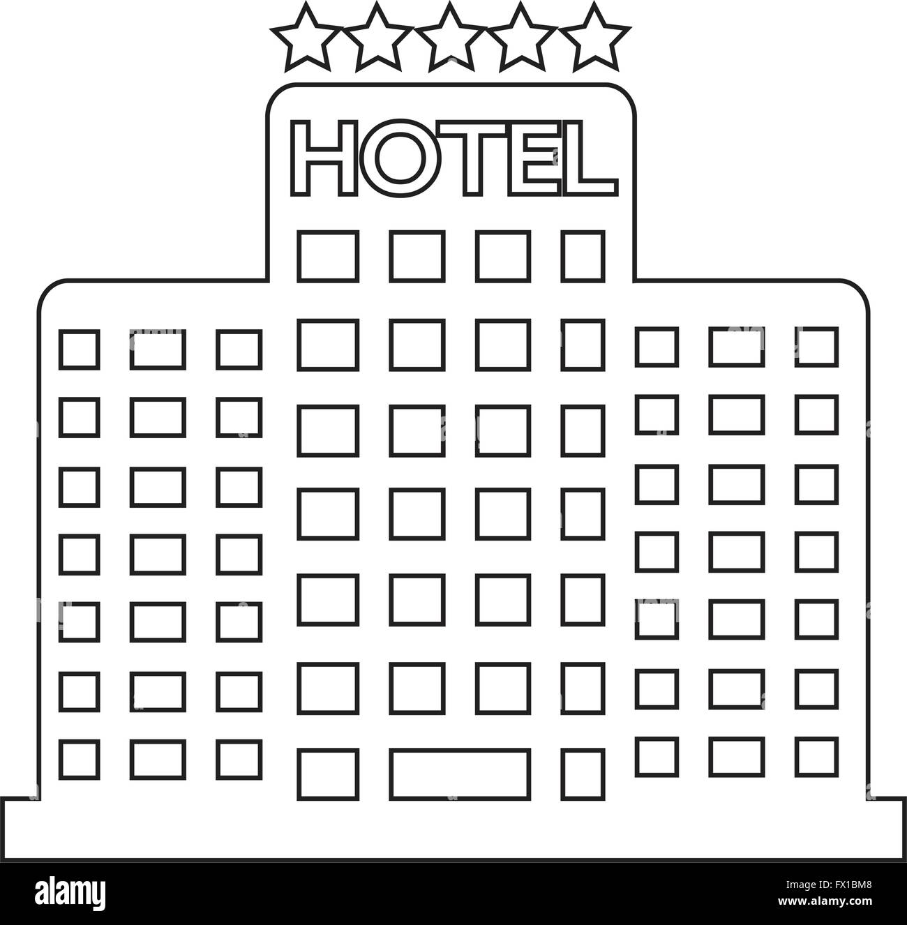 Five Star Hotel Icon Stock Vector Image & Art - Alamy