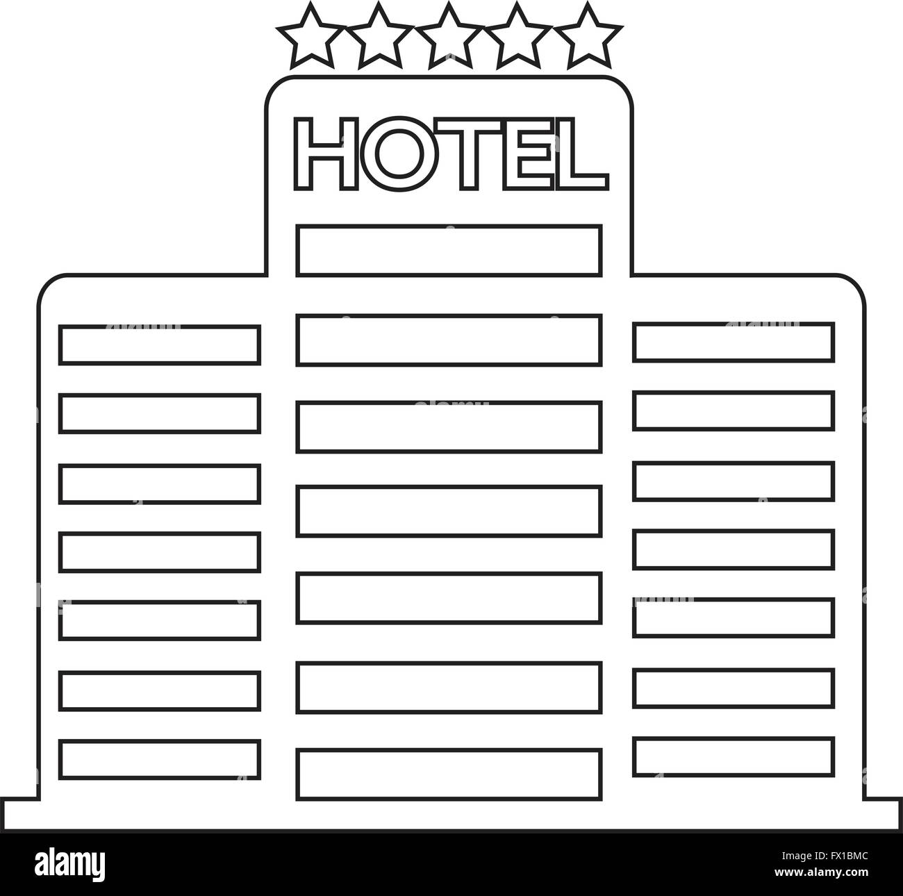 Five Star Hotel Icon Stock Vector Image & Art - Alamy