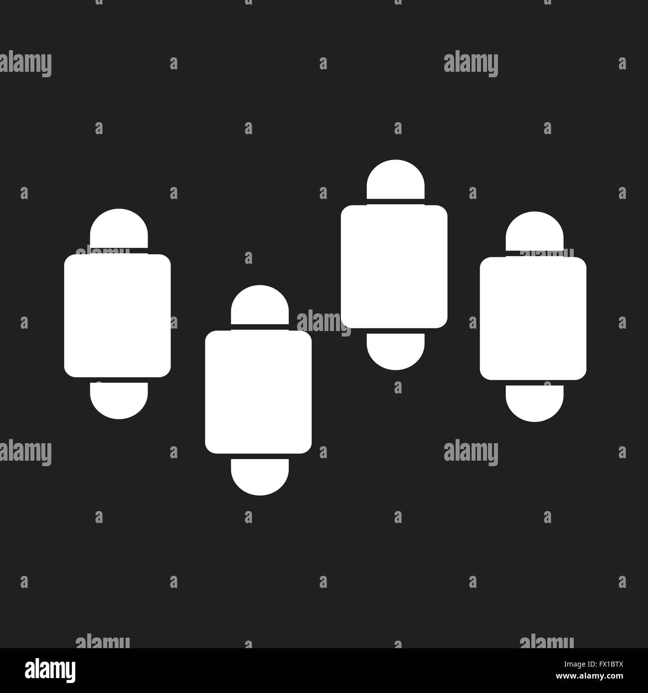 Simple diagram and graph icon Stock Vector Image & Art - Alamy