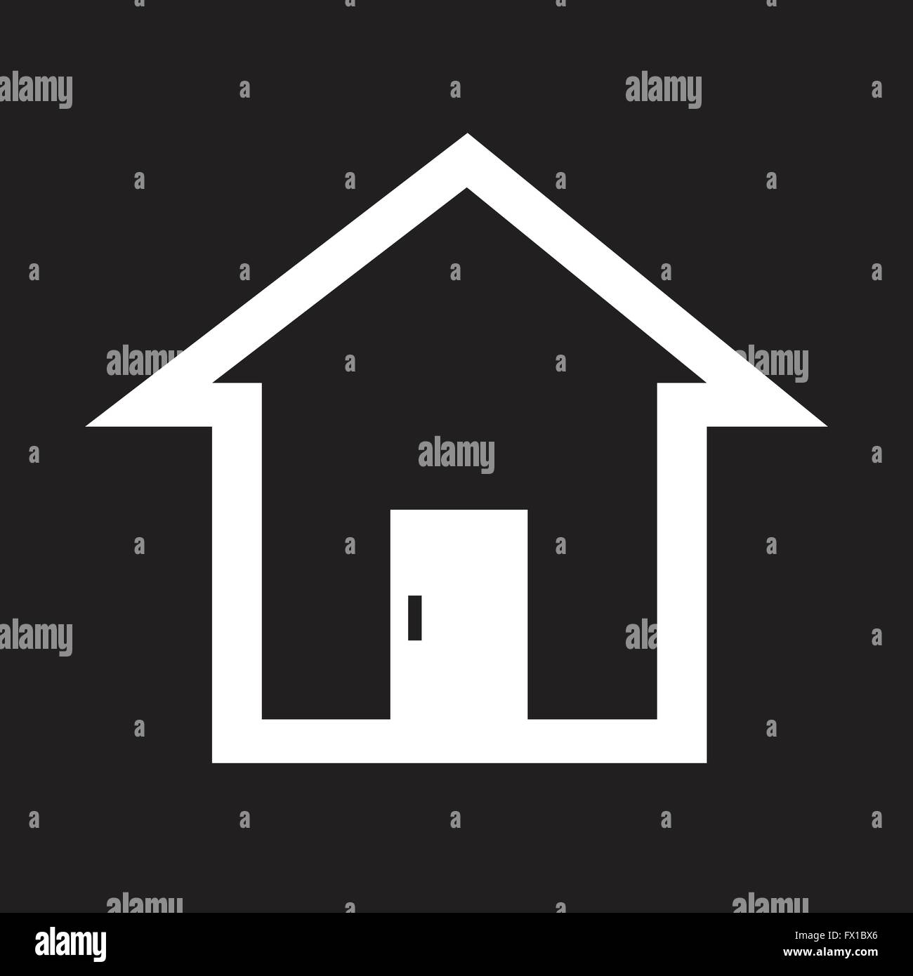 Real estate house icon Stock Vector Image & Art - Alamy