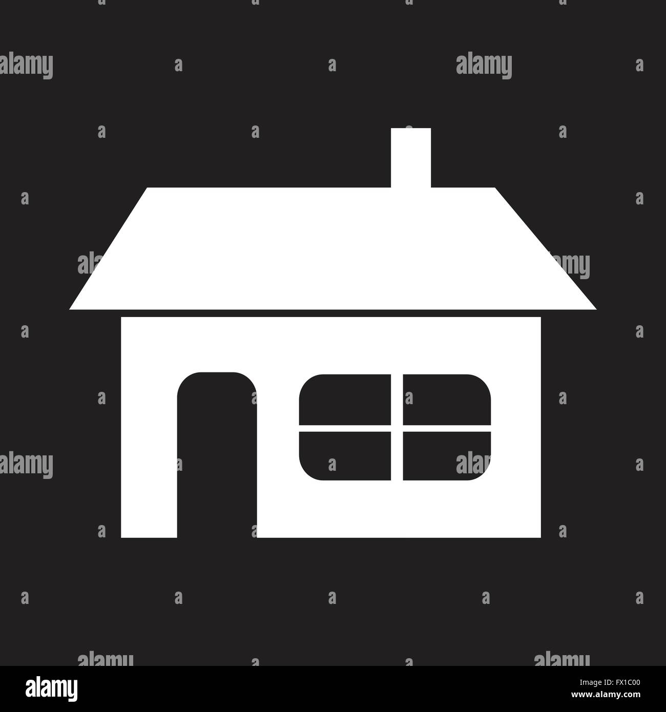 real estate icon Stock Vector Image & Art - Alamy