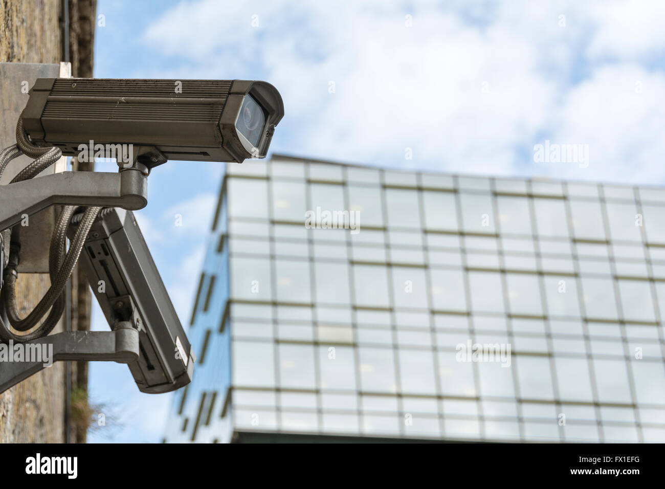 Big brother type surveillance cameras in London, UK Stock Photo Alamy