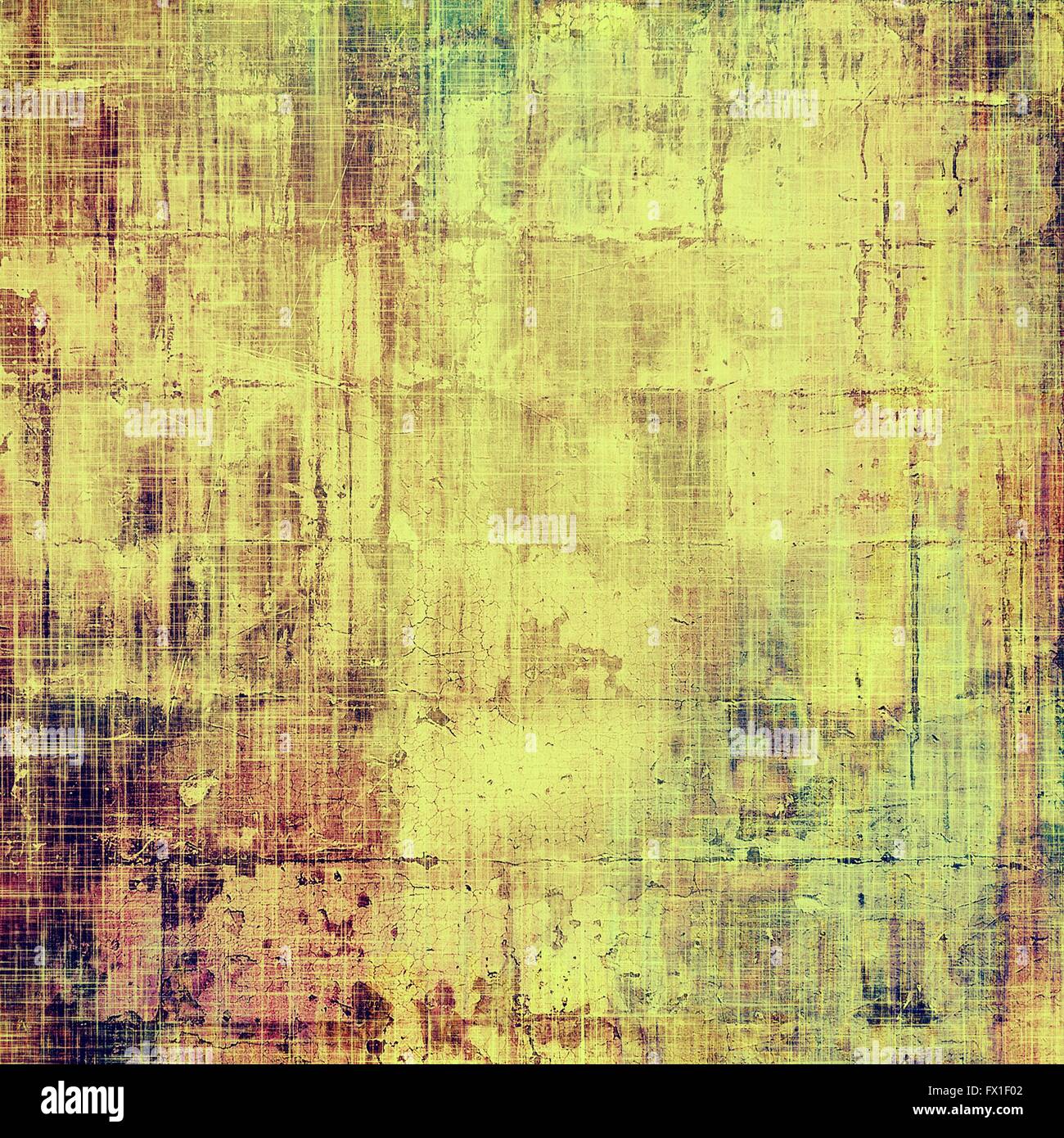 Vintage old texture for background. With different color patterns ...