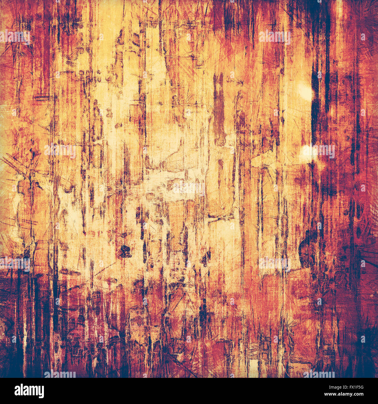 Grunge retro vintage texture, old background. With different color ...