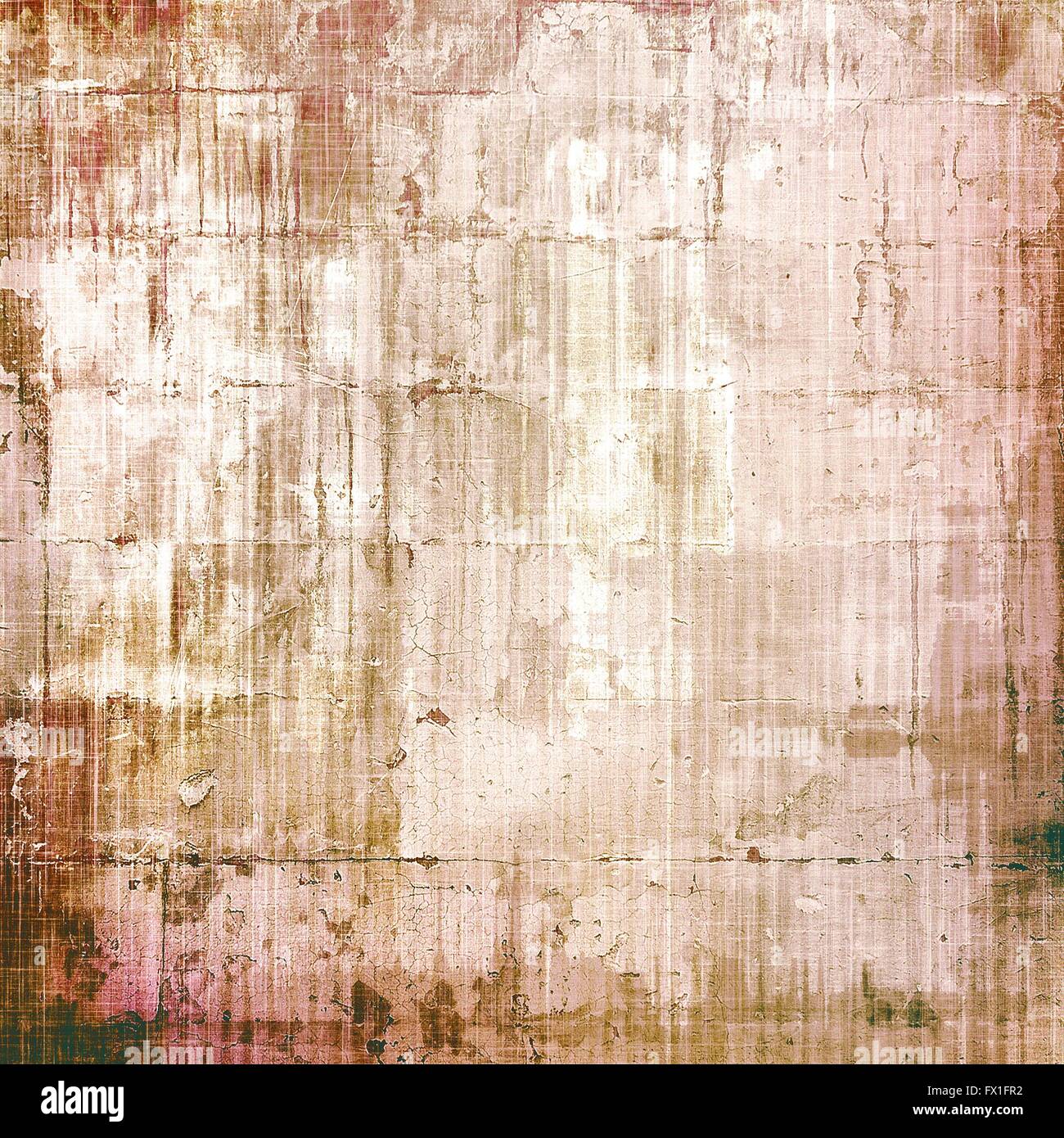 Old and weathered grunge texture. With different color patterns: yellow ...