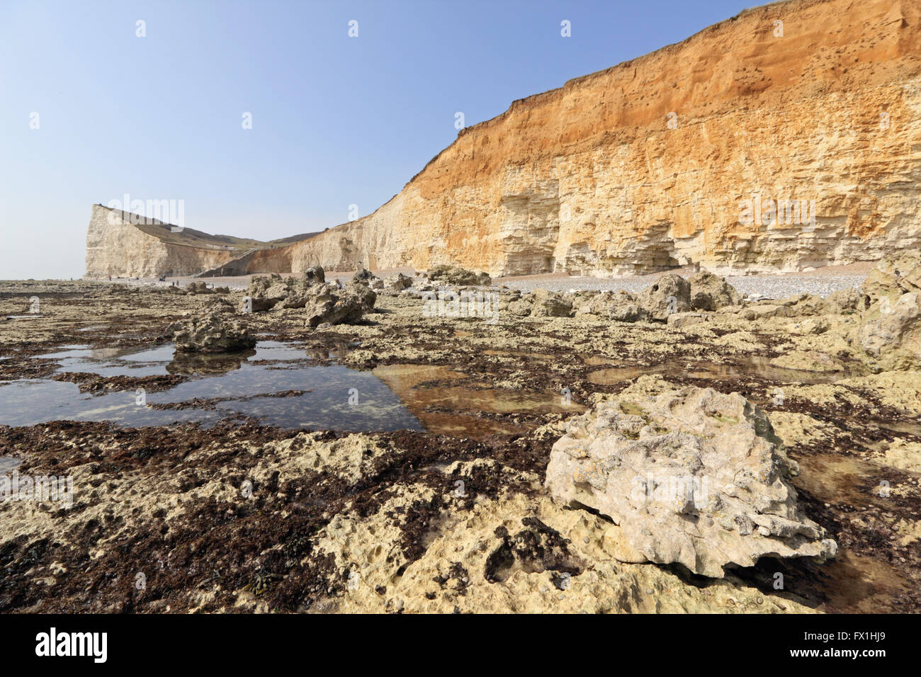 Seaford Head, East Sussex, England, UK. Stock Photo