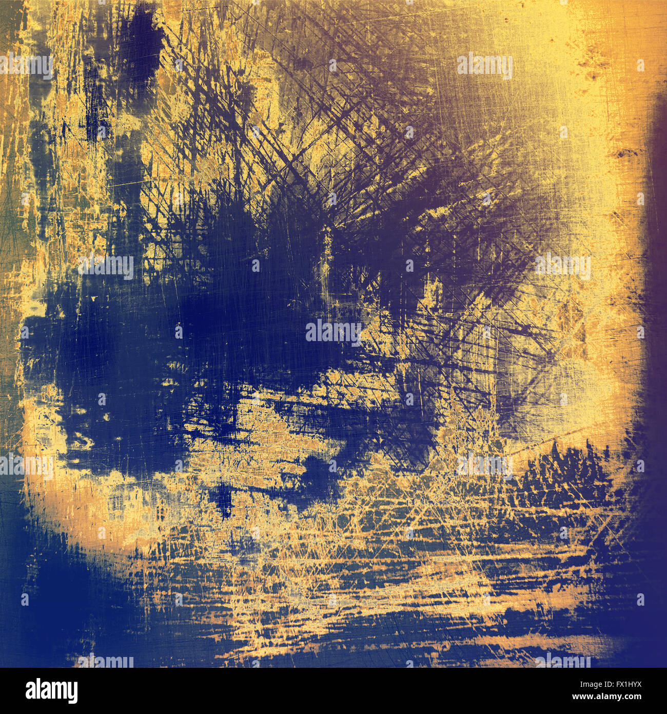 Grunge aging texture, art background. With different color patterns ...
