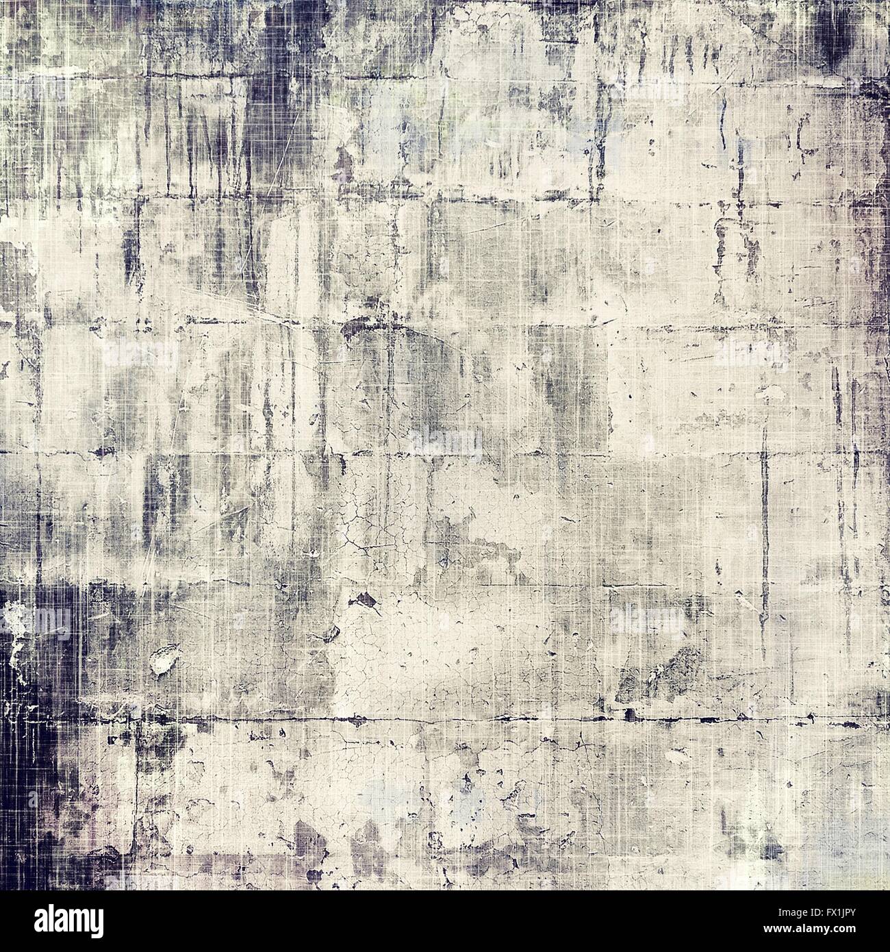 Oldstyle background, aging texture. With different color patterns black; gray; white Stock