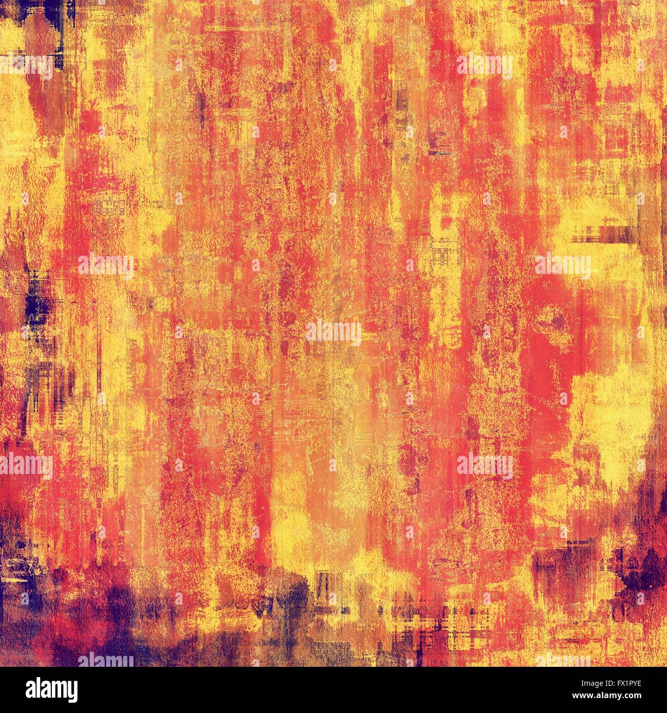Grunge aging texture, art background. With different color patterns ...