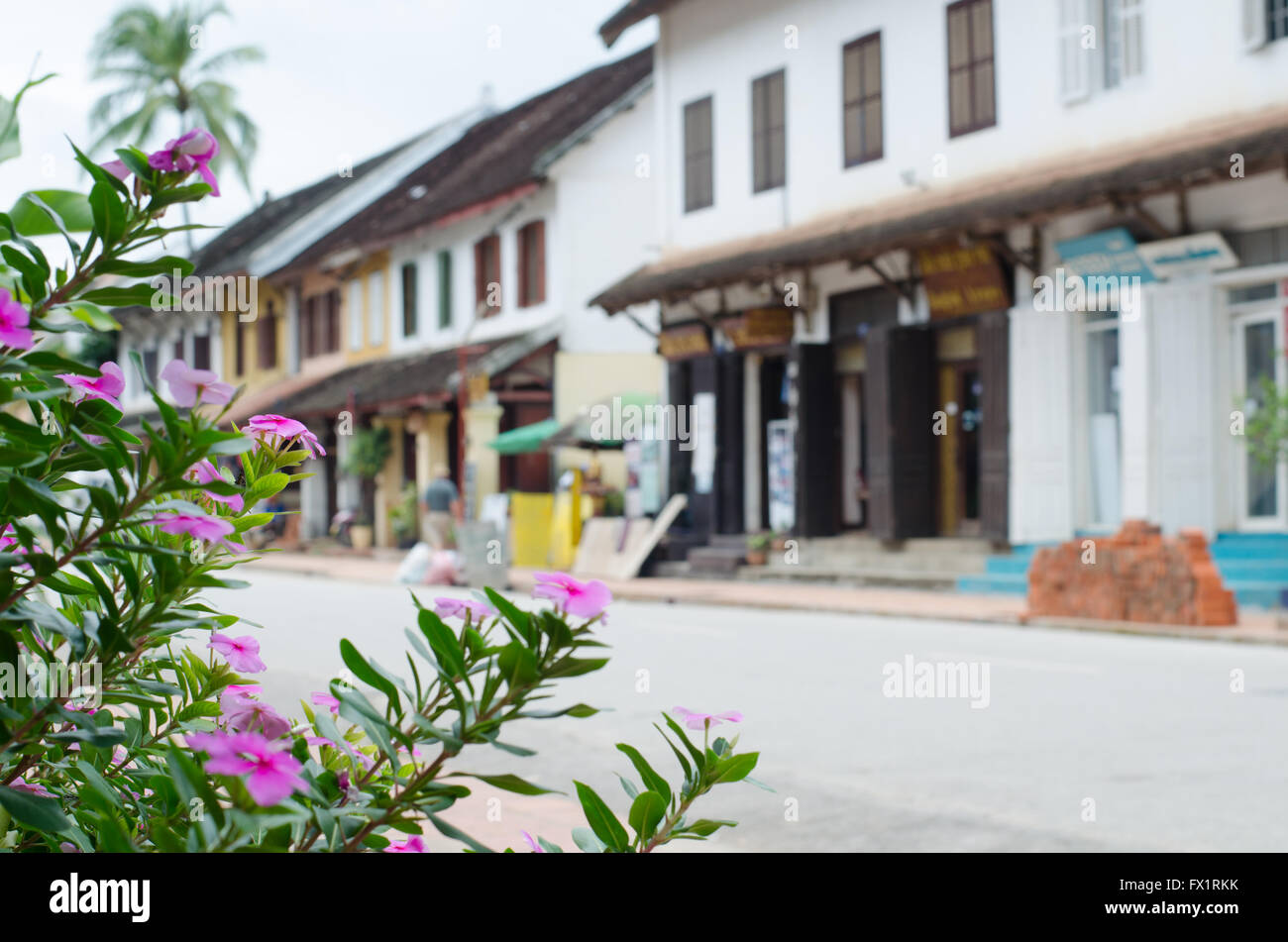 Luang Prabang  town Stock Photo