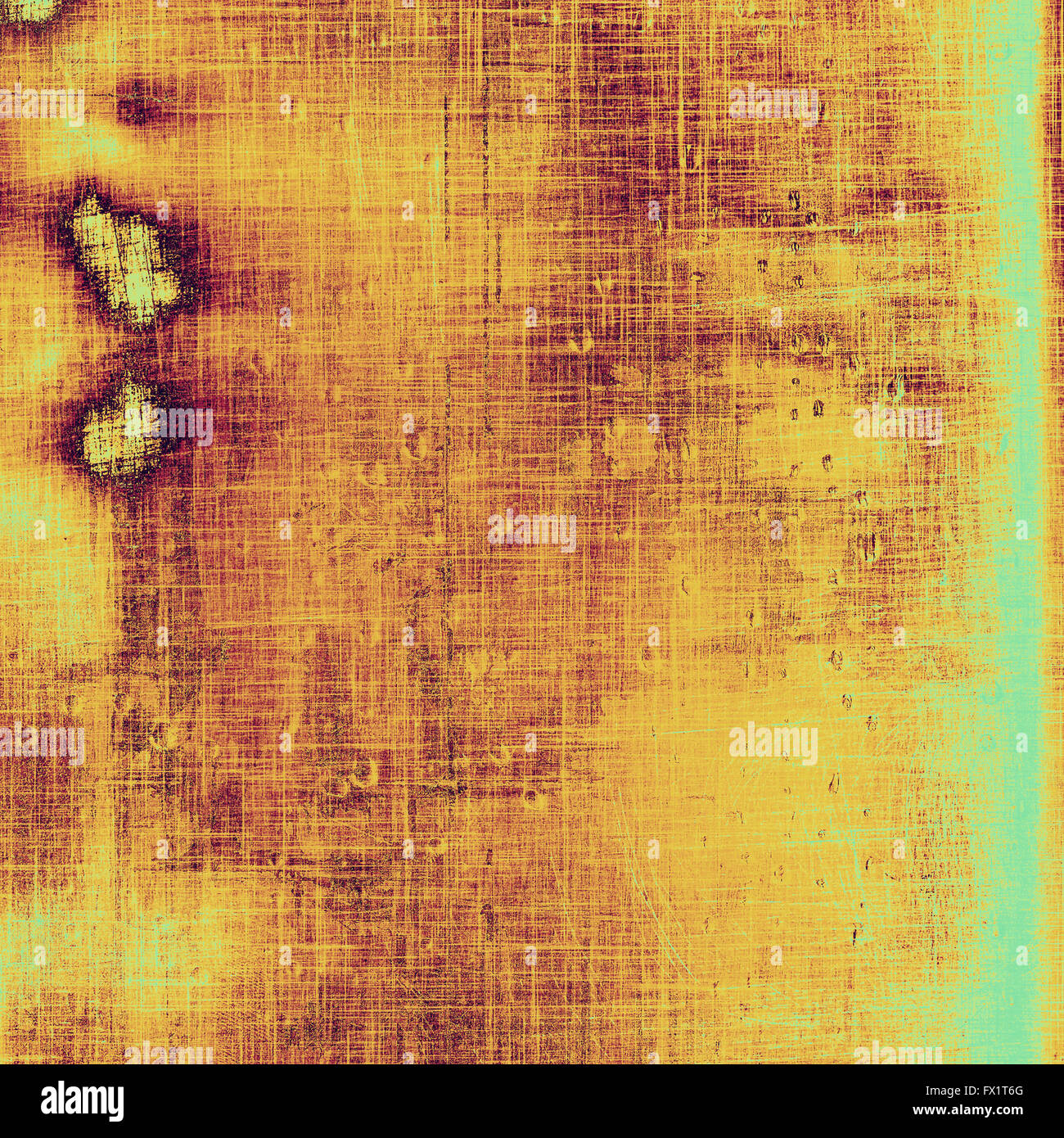 Old and weathered grunge texture. With different color patterns: yellow ...