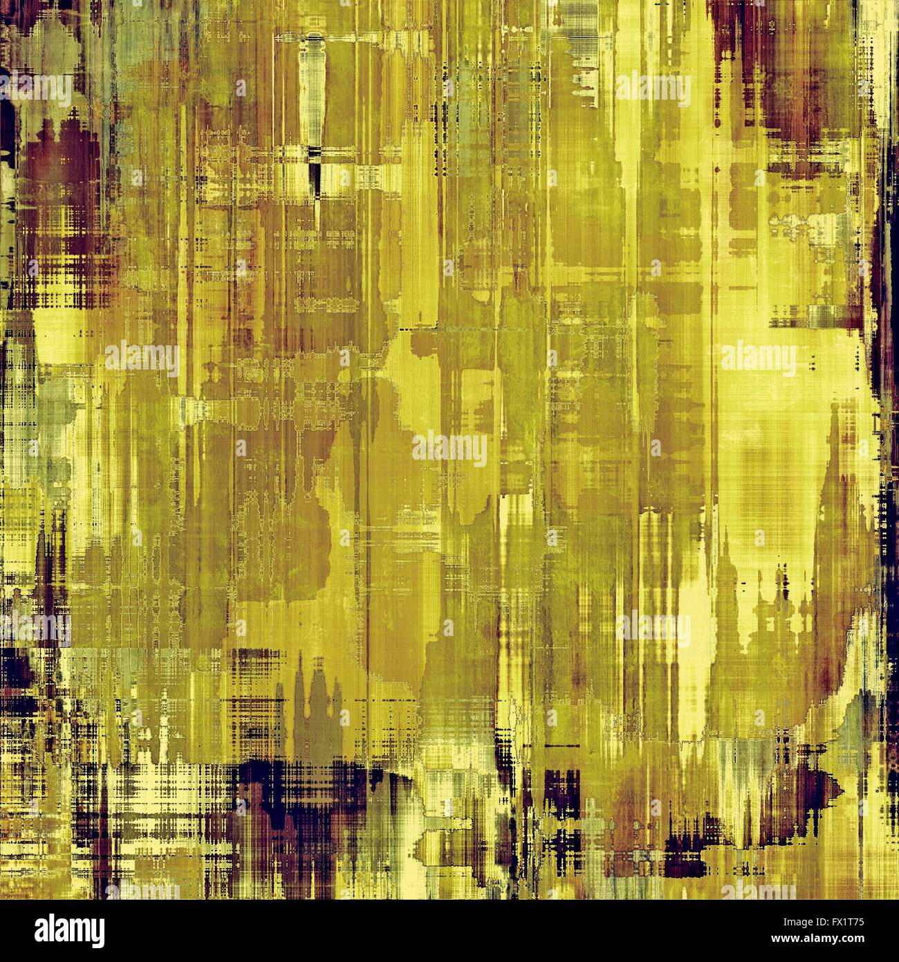 Grunge aging texture, art background. With different color patterns ...