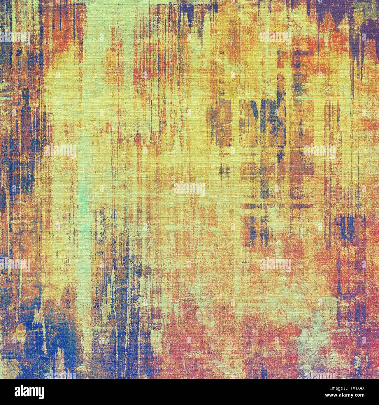 Dirty and weathered old textured background. With different color ...