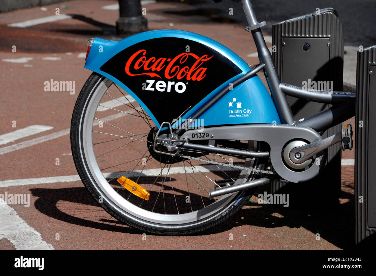 Dublin City bike station,Talbot street,Dublin,Ireland Stock Photo Alamy