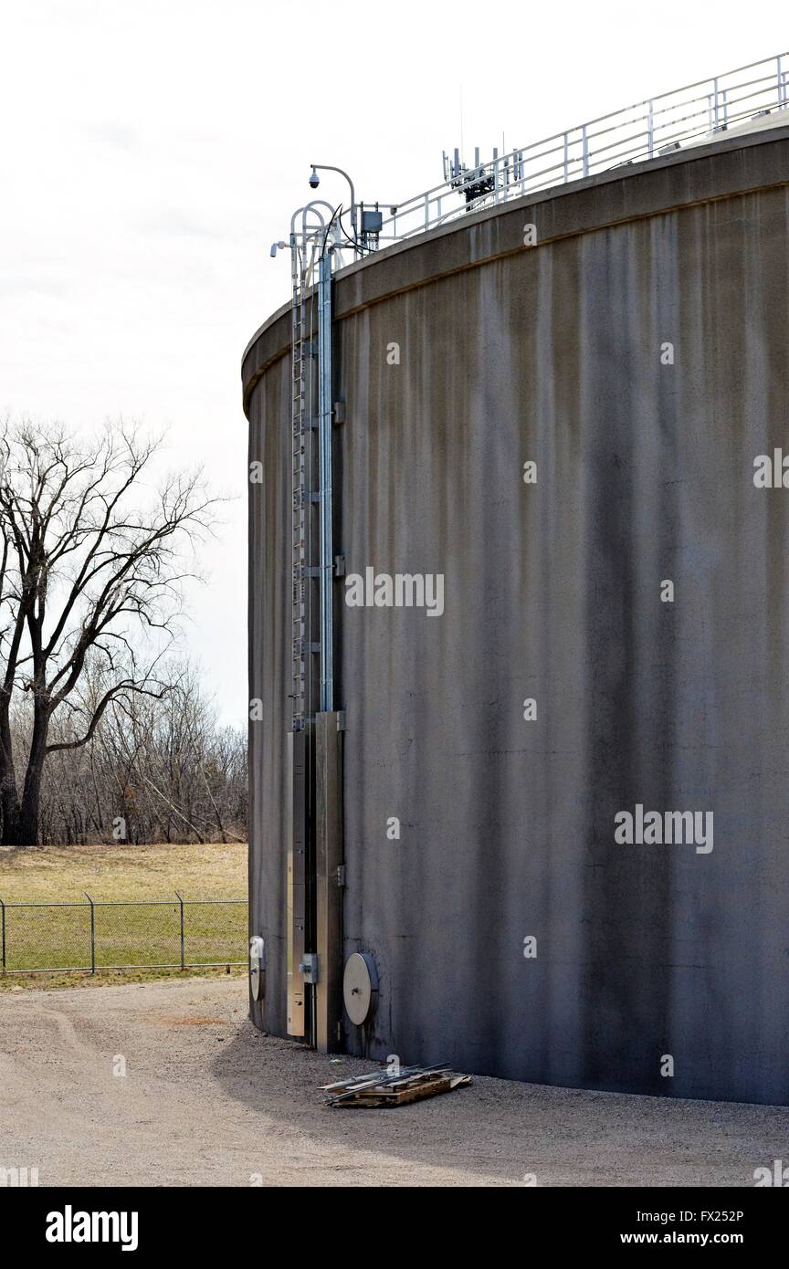 Water Reservoir Tank Stock Photo Alamy