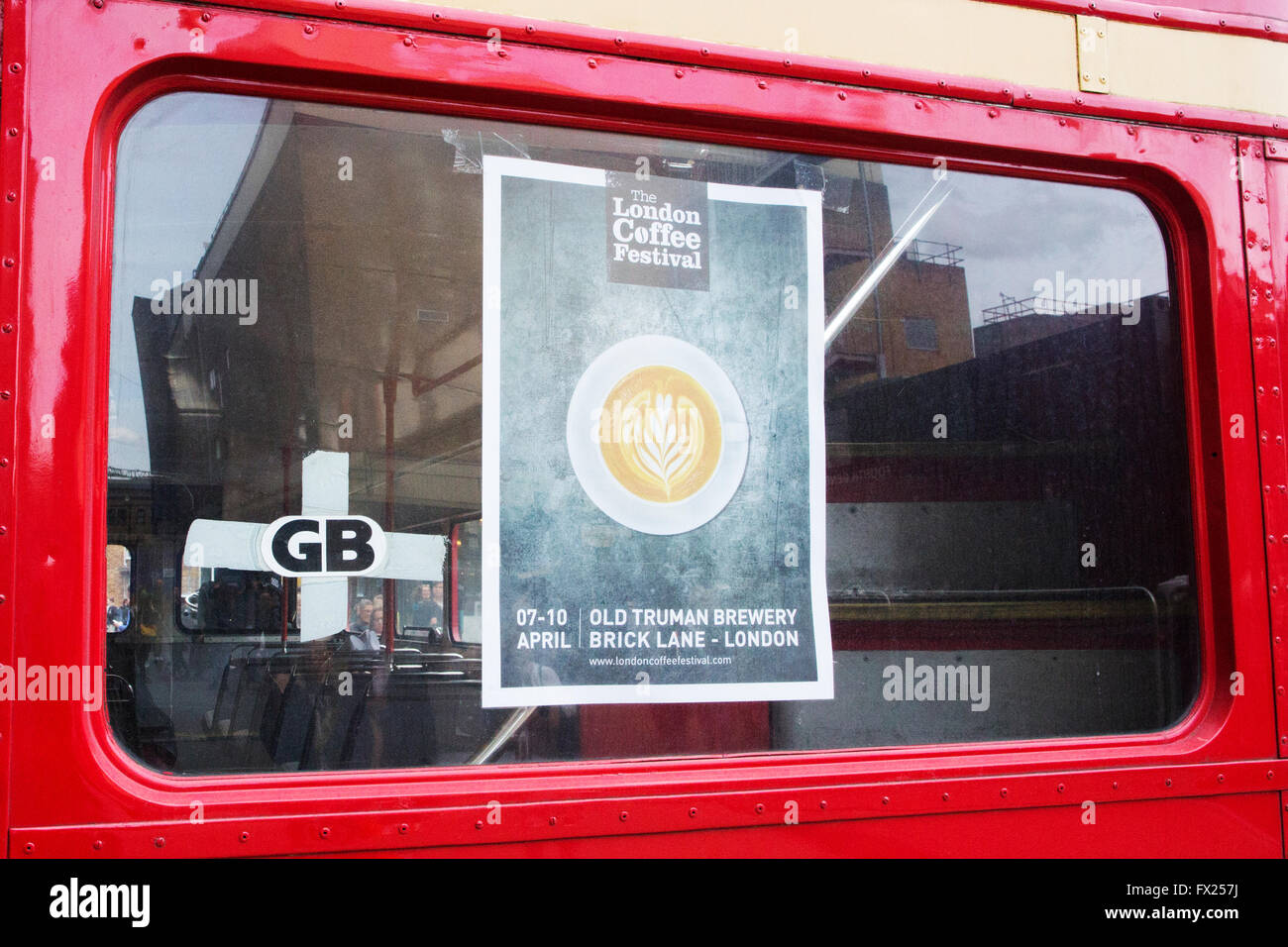 The London Coffee Festival 2016, Old Truman Brewery, Brick Lane Stock