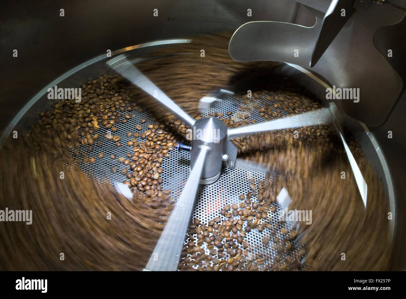 The London Coffee Festival 2016, Old Truman Brewery, Brick Lane Stock