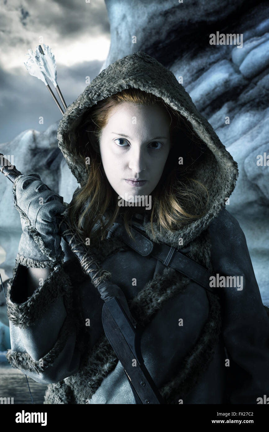 Archer girl hires stock photography and images Alamy