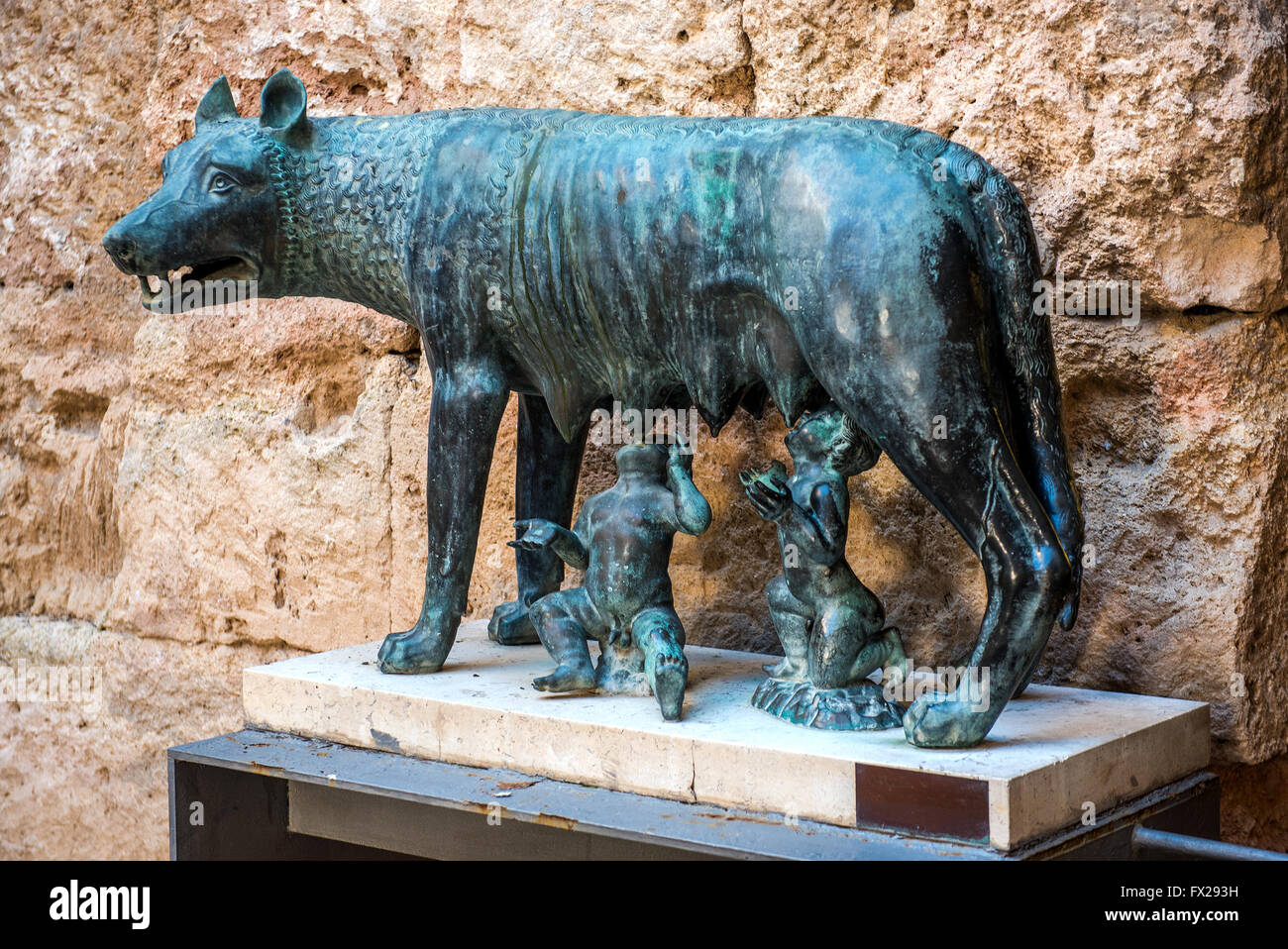 The Capitoline Wolf Stock Photo