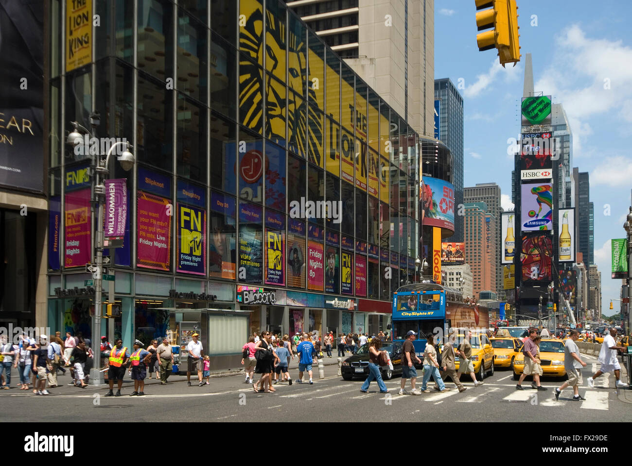 NYC Times Square,  New York, USA Stock Photo