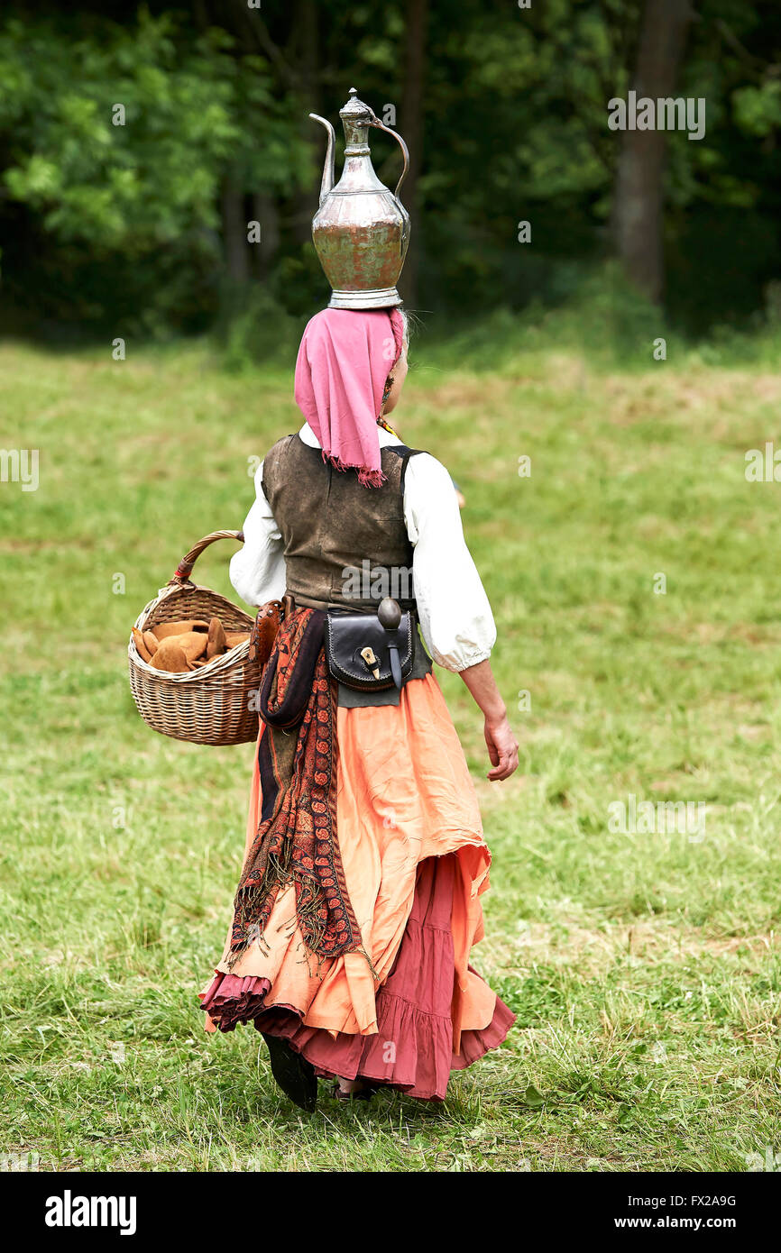 Medieval gypsy dress hot sale