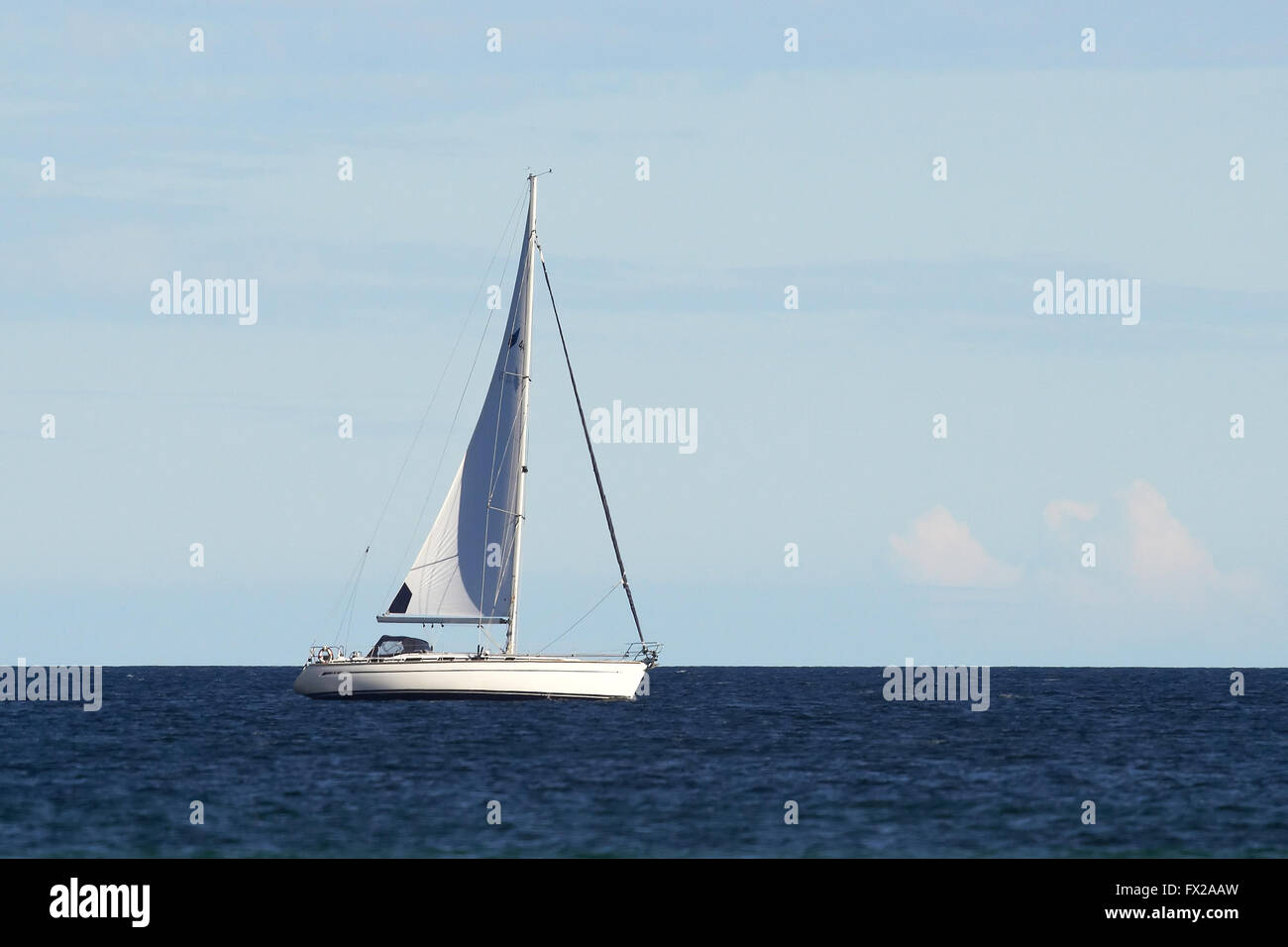 Sailboat transportation sea hi-res stock photography and images - Alamy