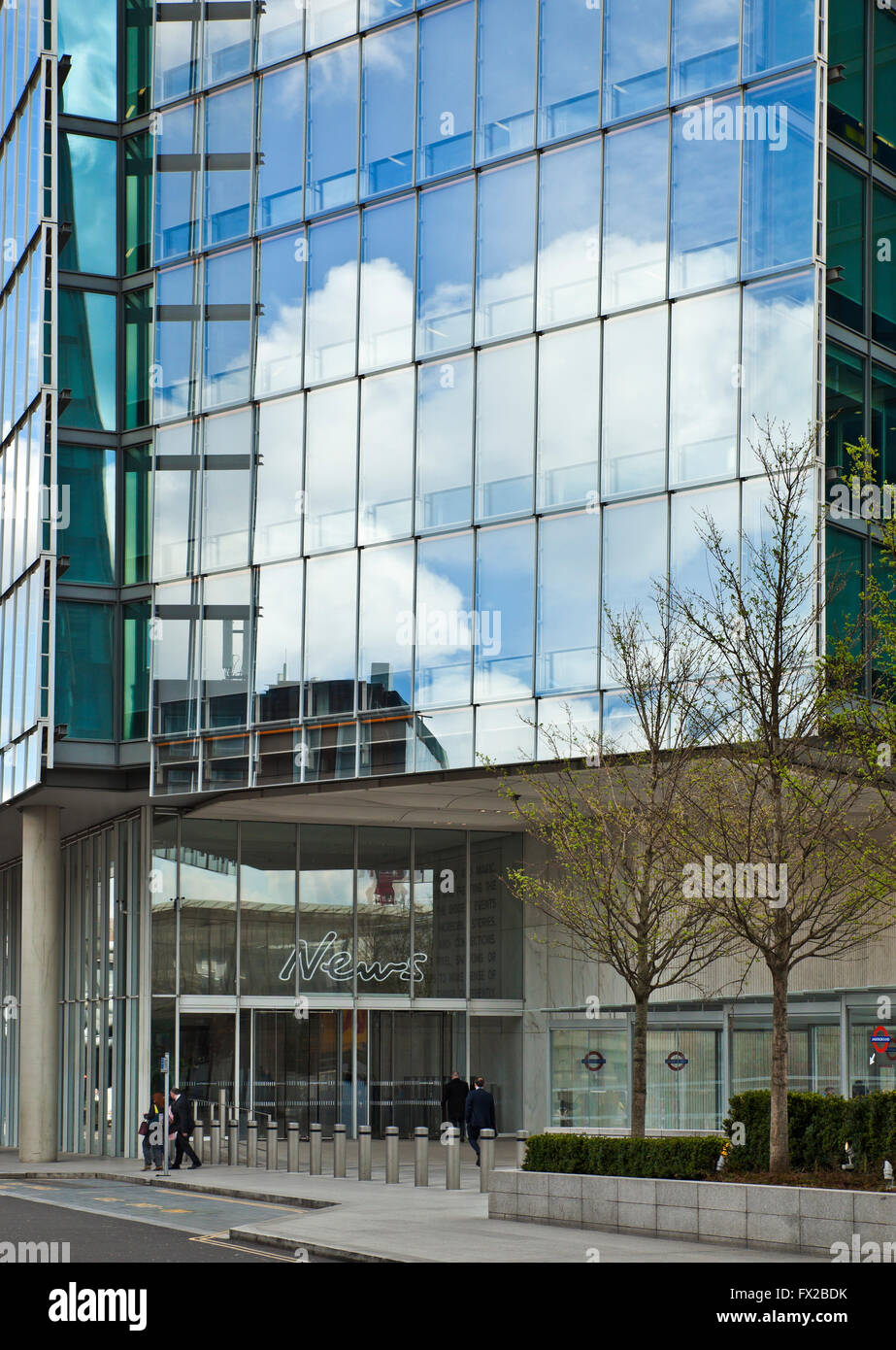 The News Building, London Bridge quarter. Stock Photo