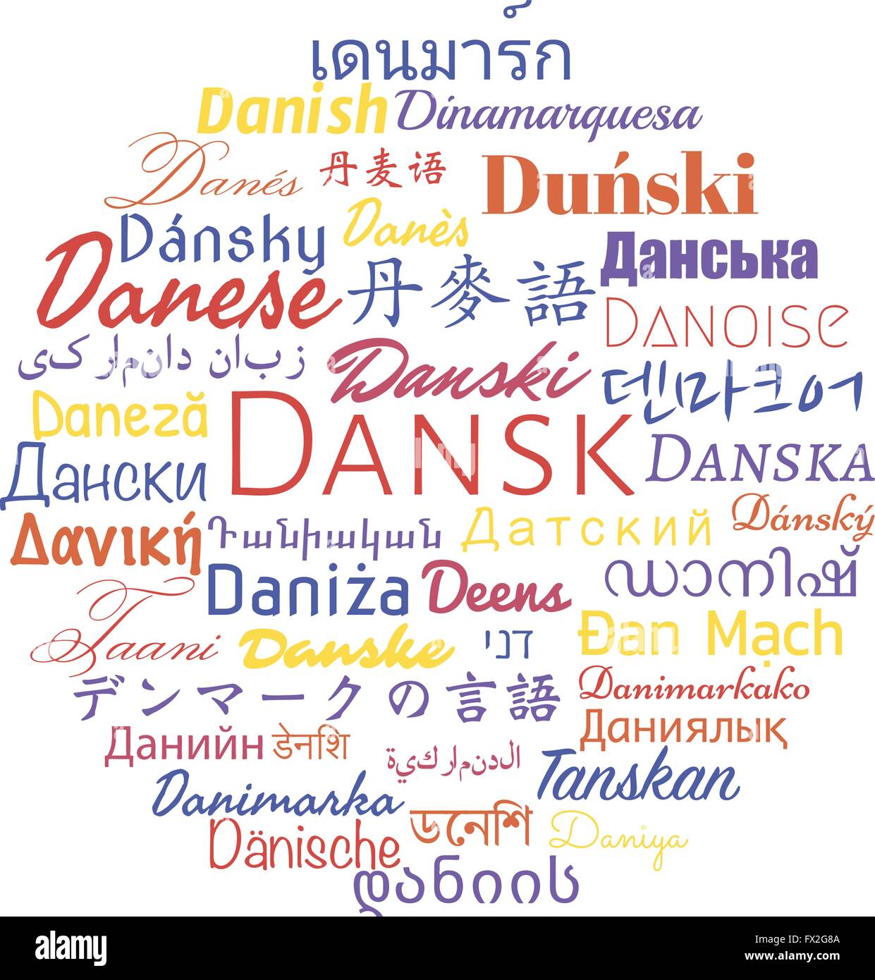 Translation danish hi-res stock photography and images - Alamy