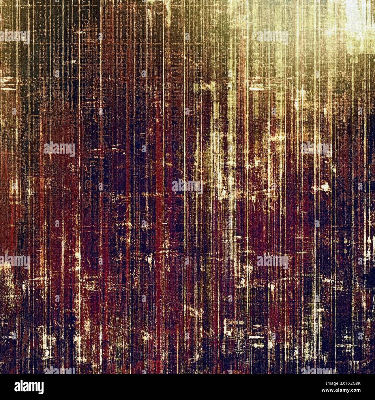Old-style background, aging texture. With different color patterns ...