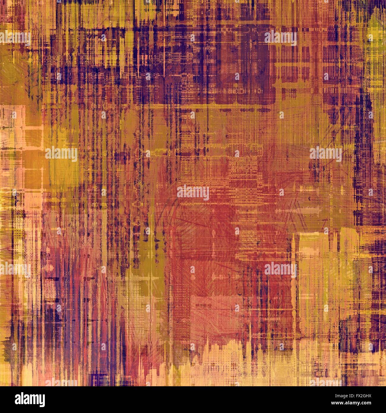 Texture Element Colour Grunge texture with decorative elements and different color patterns ...