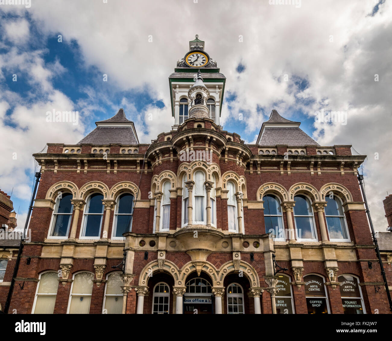 Guildhall Arts Centre, Grantham, Lincolnshire, UK. Stock Photo